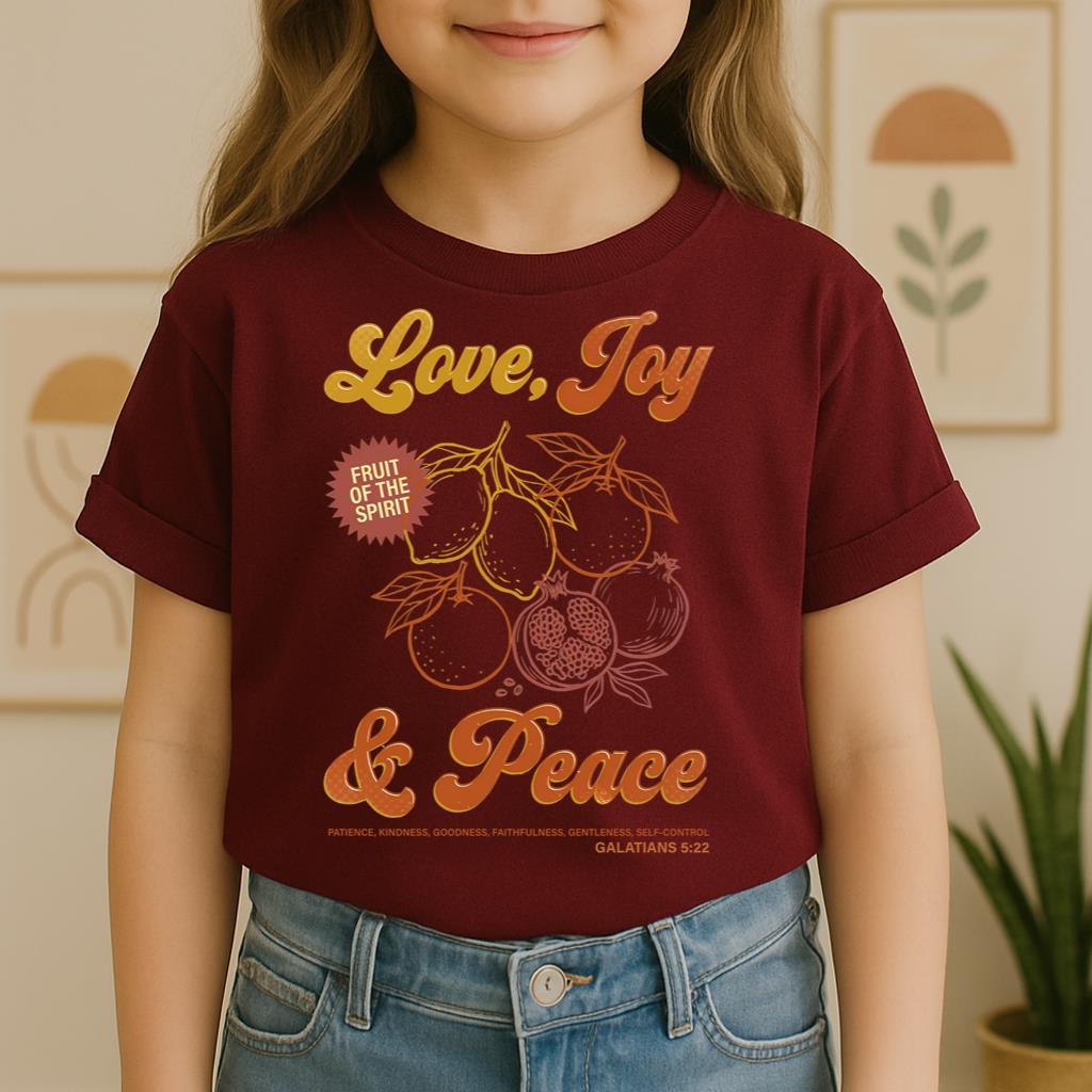 The Fruit Of The Spirit Is Love Joy Peace Patience Kindness Goodness Faithfulness Gentleness Self-control Galatians 5.22 01