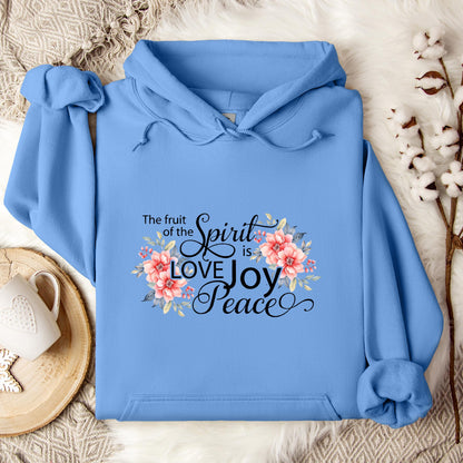 The Fruit Of The Spirit Is Love Joy Peace Hoodie