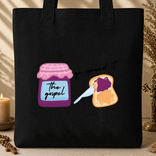 The Gospel Go Spread It Tote Bag