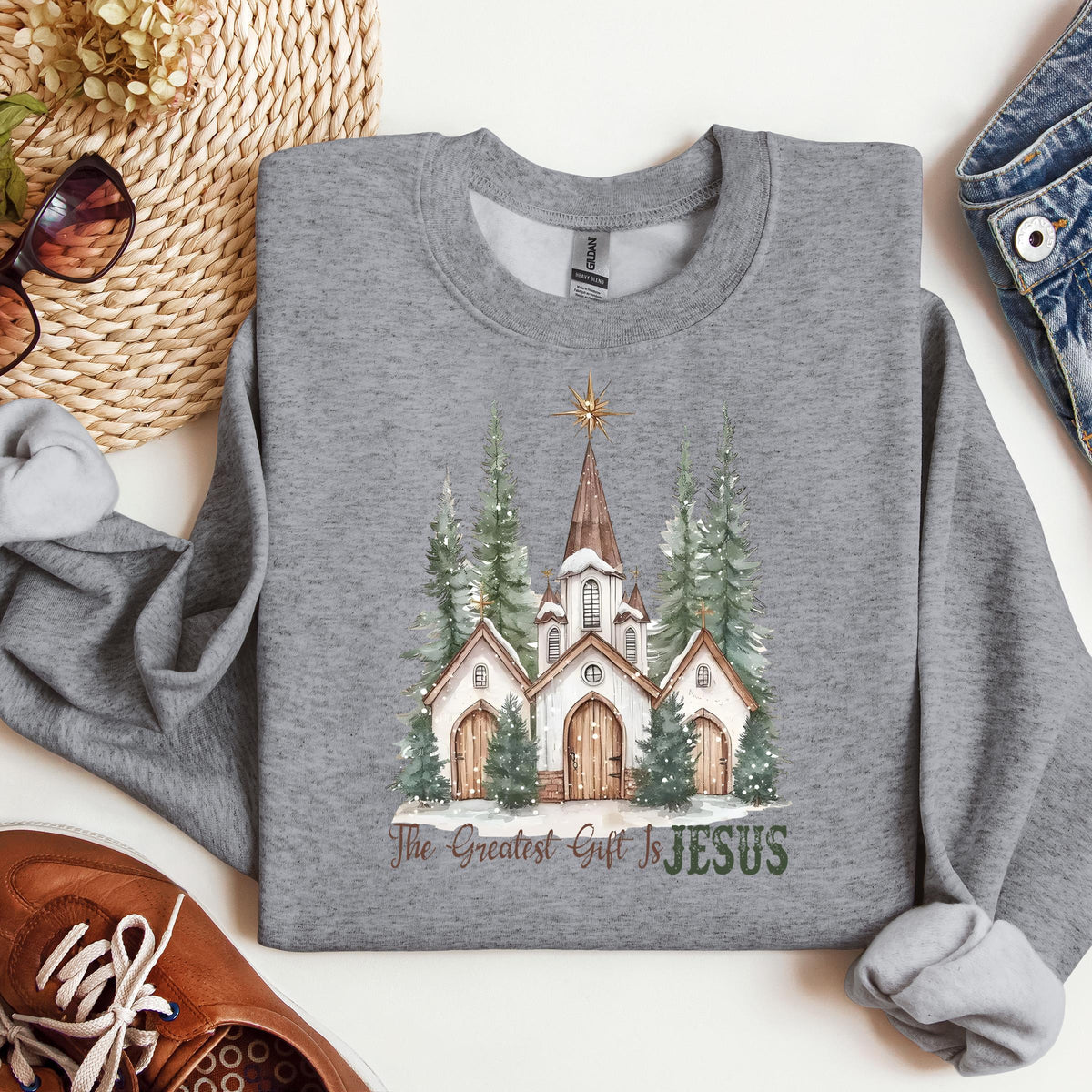 The Greatest Gift Is Jesus 01