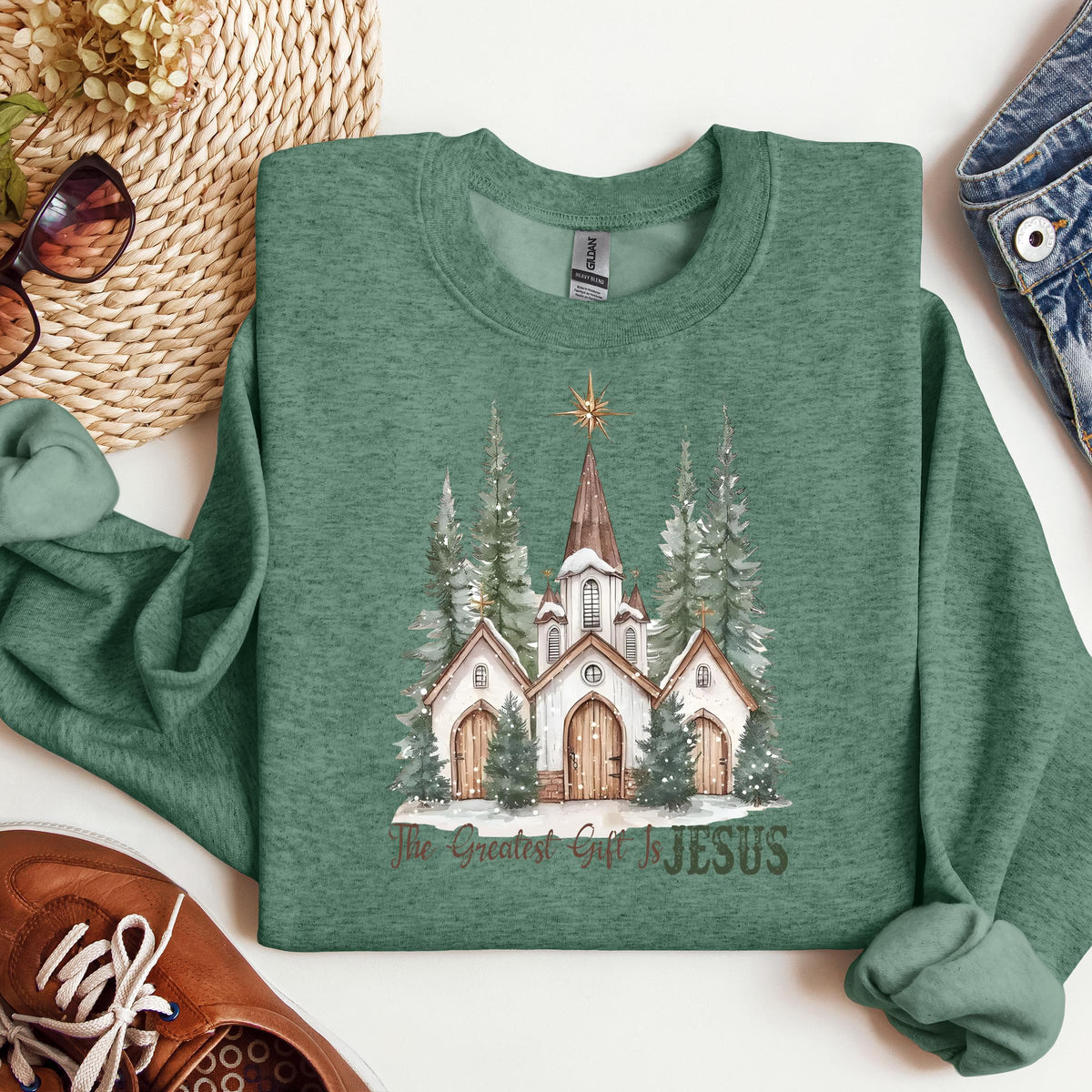 The Greatest Gift Is Jesus 01