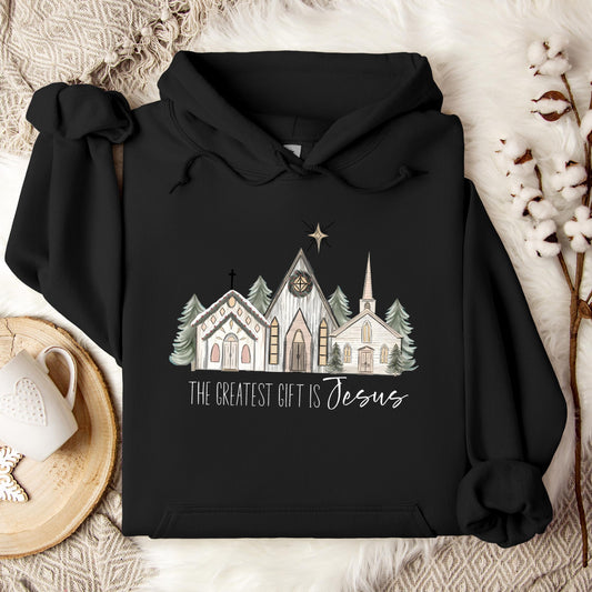 The Greatest Gift Is Jesus Hoodie
