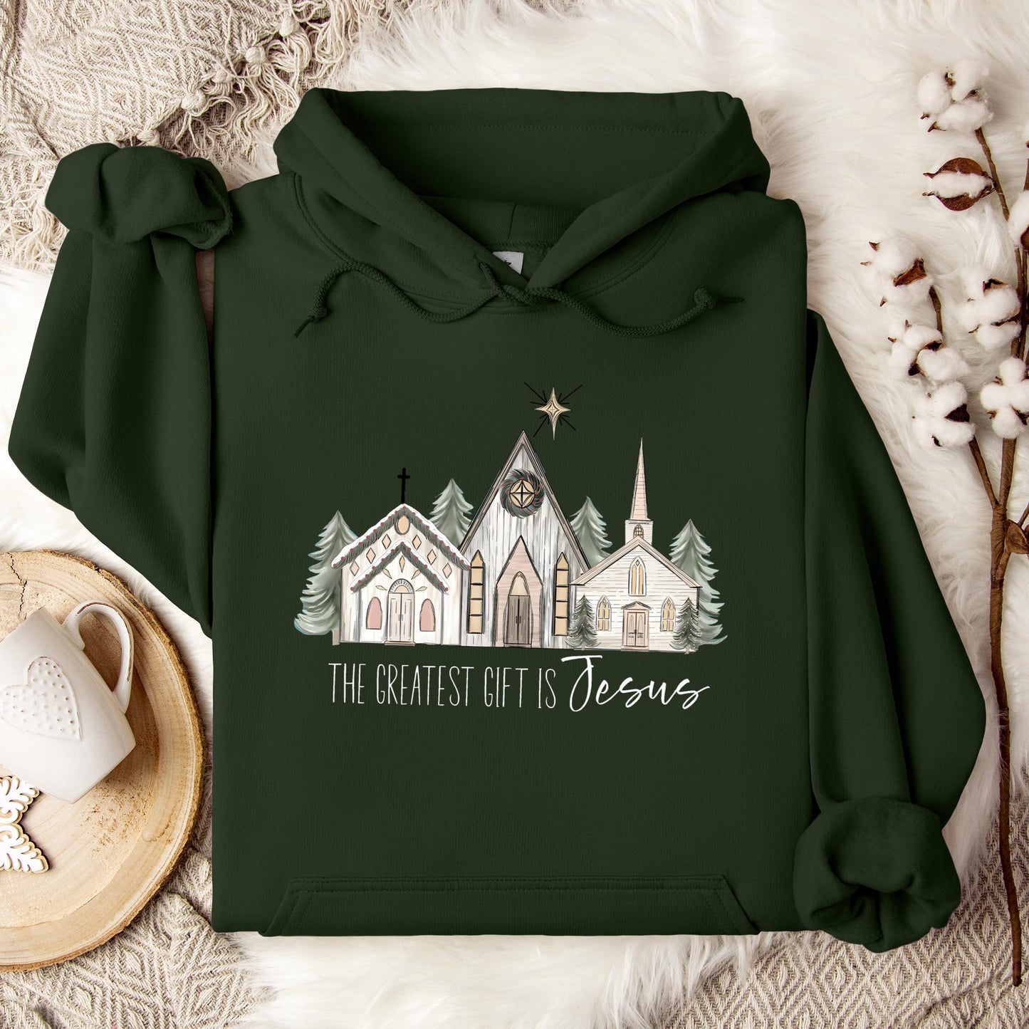 The Greatest Gift Is Jesus Hoodie