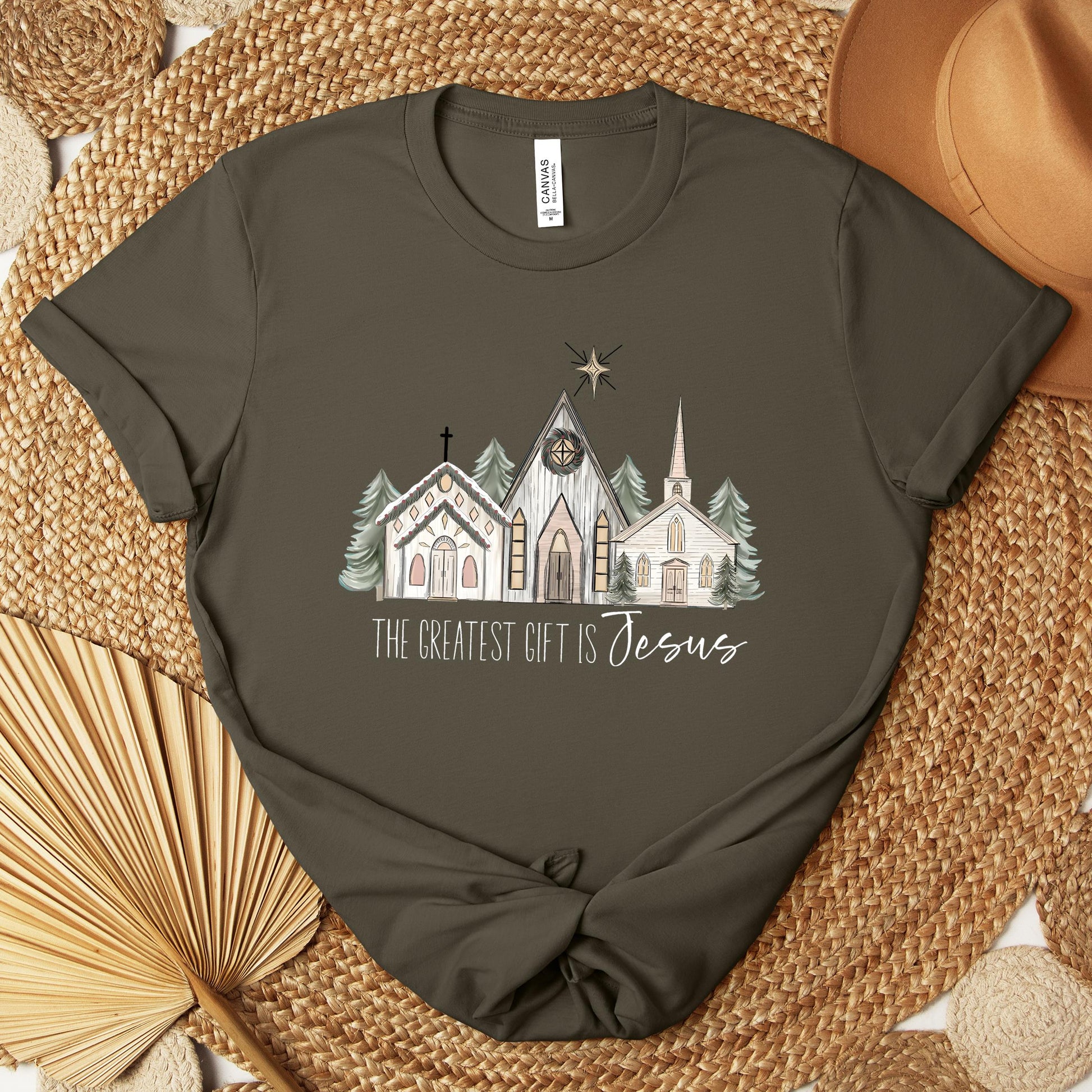 The Greatest Gift Is Jesus Premium T-shirt