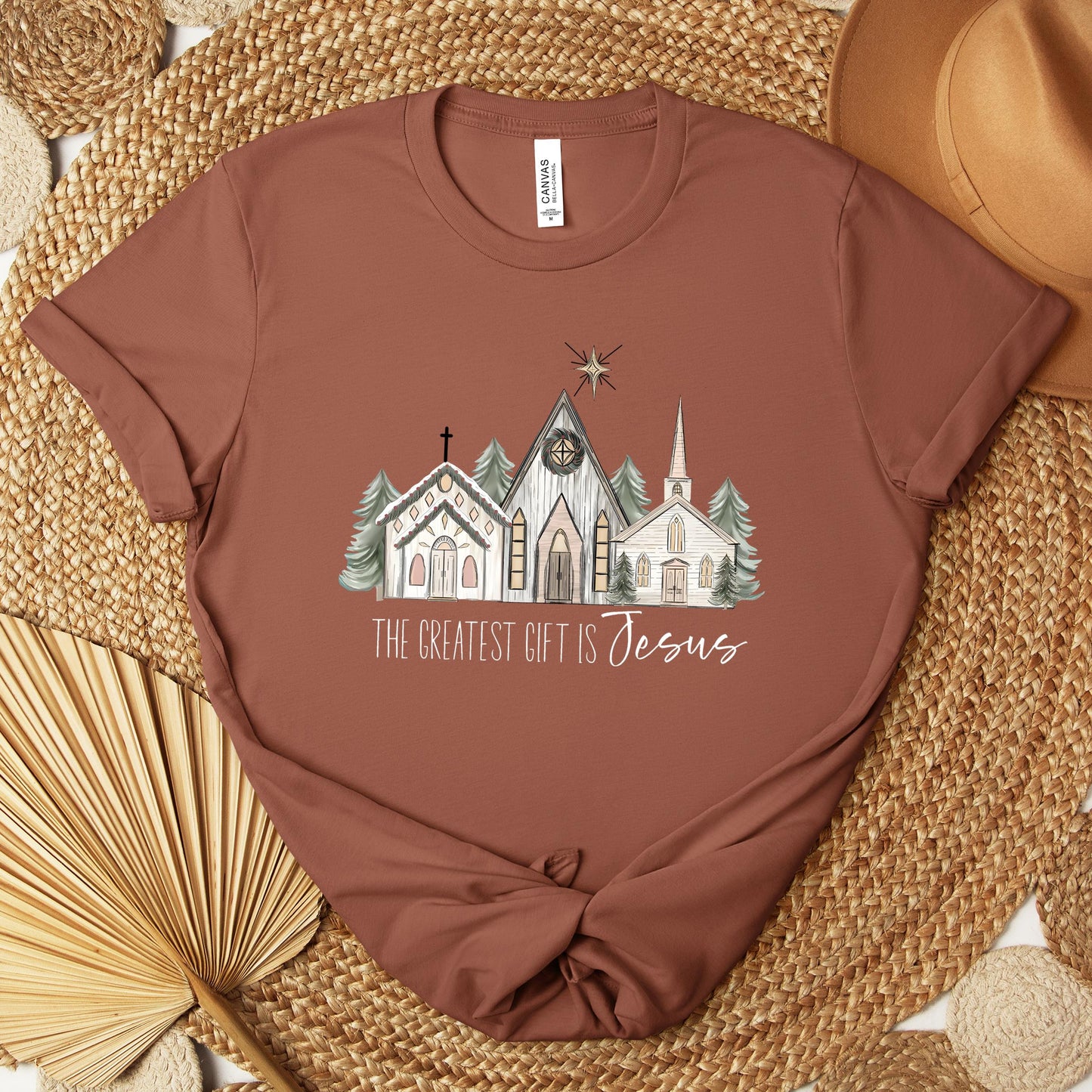 The Greatest Gift Is Jesus Premium T-shirt