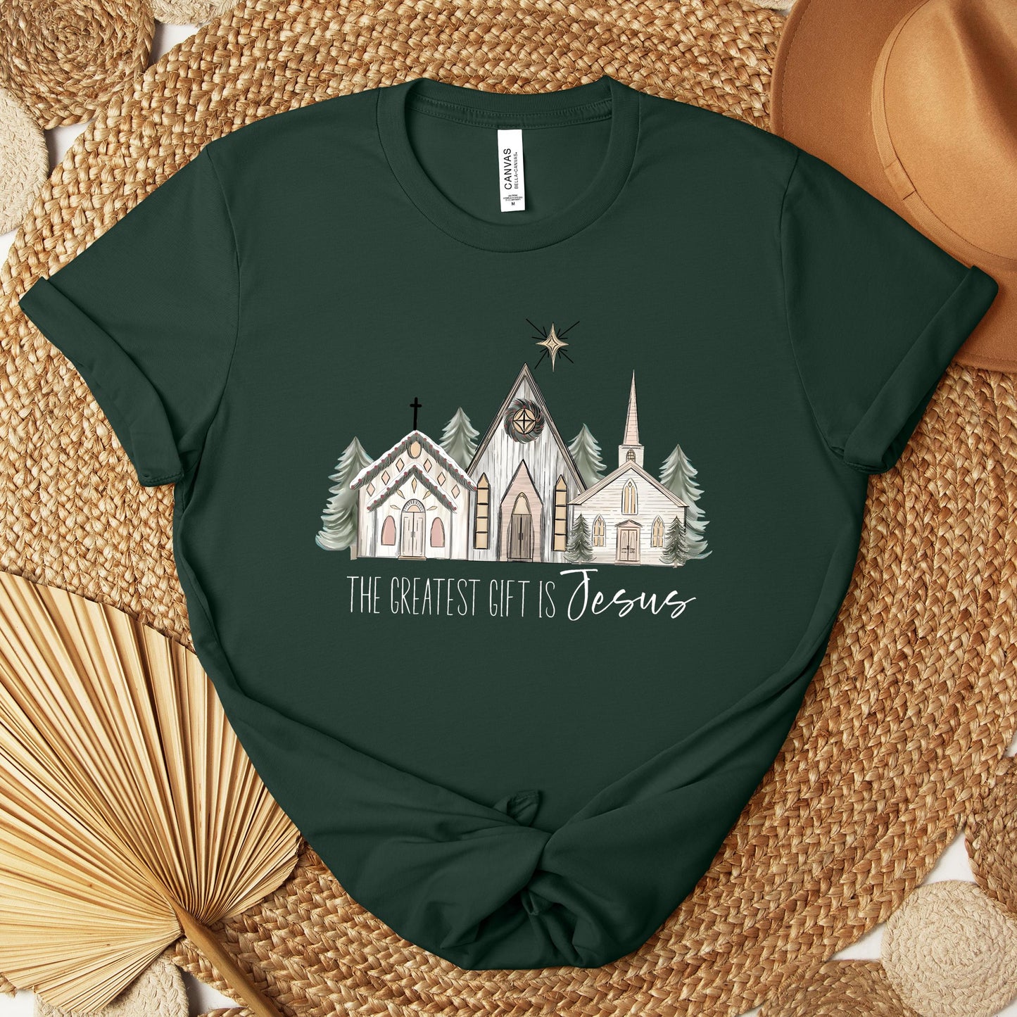 The Greatest Gift Is Jesus Premium T-shirt
