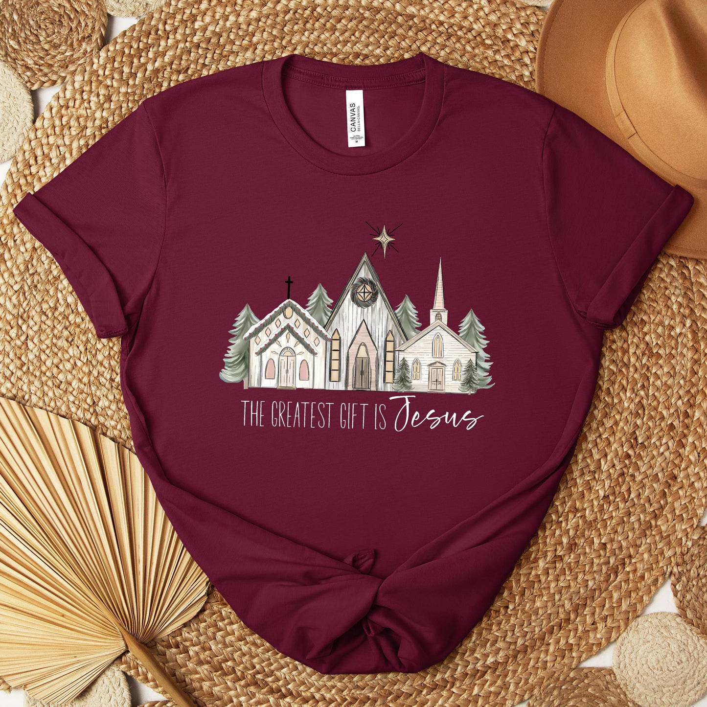 The Greatest Gift Is Jesus Premium T-shirt