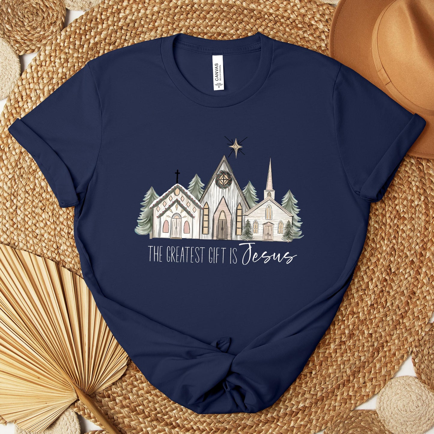 The Greatest Gift Is Jesus Premium T-shirt