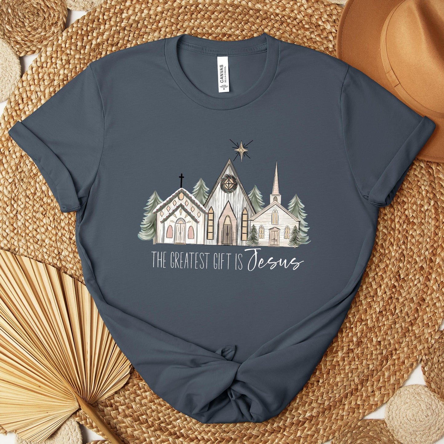 The Greatest Gift Is Jesus Premium T-shirt