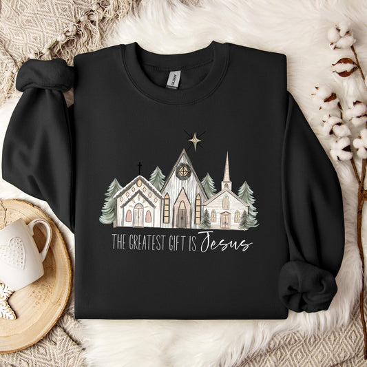 The Greatest Gift Is Jesus Sweatshirt