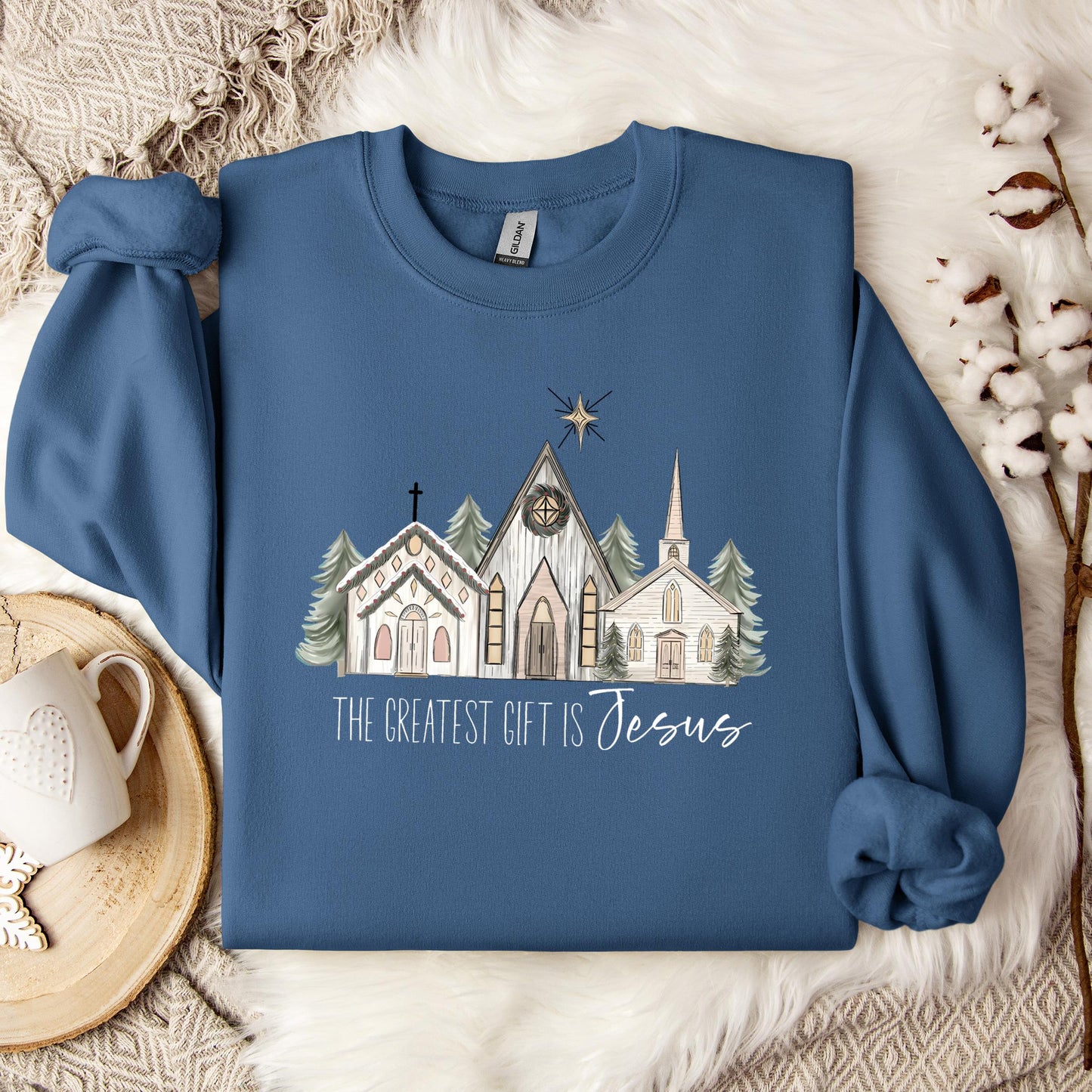 The Greatest Gift Is Jesus Sweatshirt