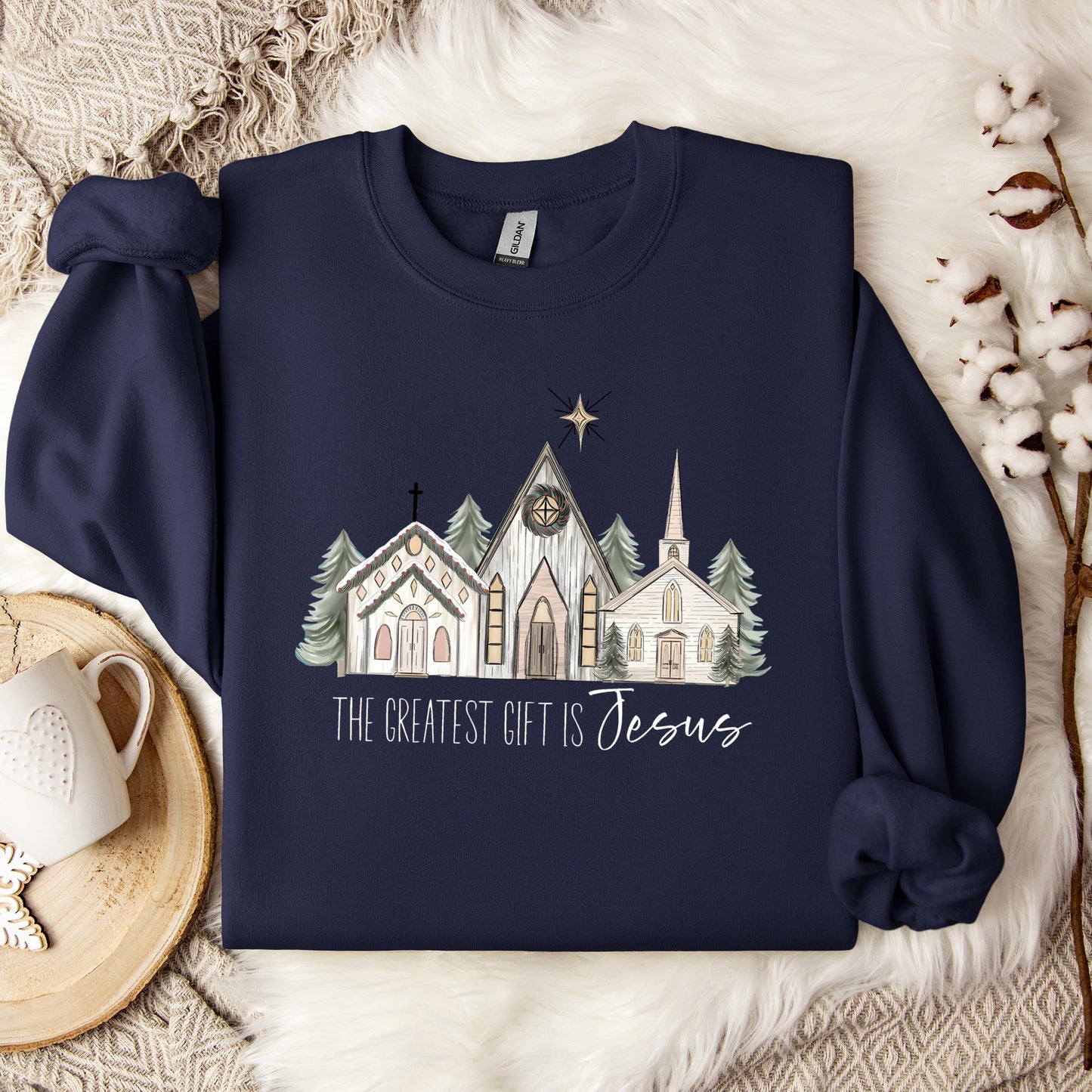 The Greatest Gift Is Jesus Sweatshirt