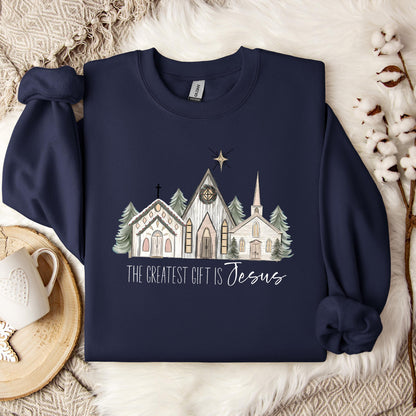 The Greatest Gift Is Jesus Sweatshirt