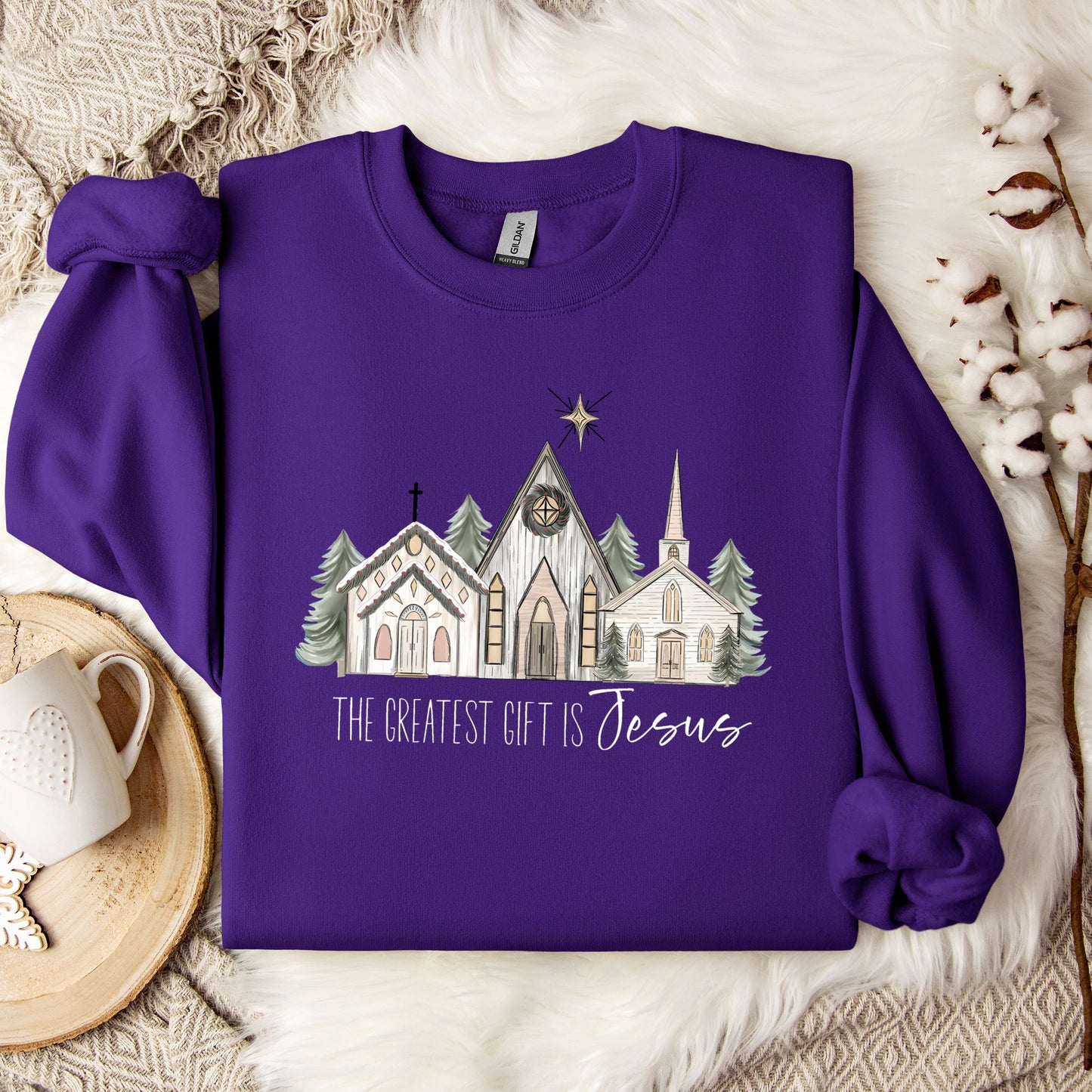 The Greatest Gift Is Jesus Sweatshirt