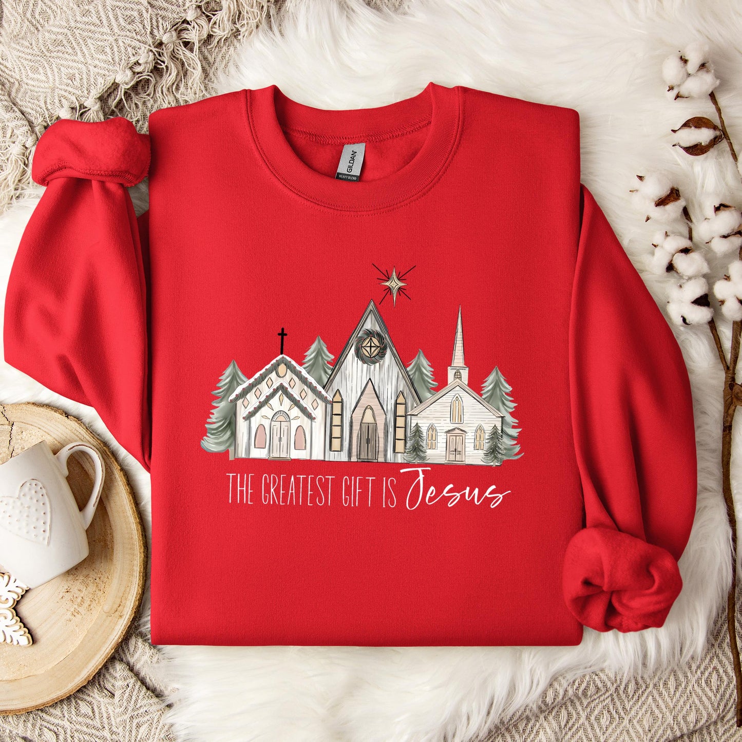 The Greatest Gift Is Jesus Sweatshirt
