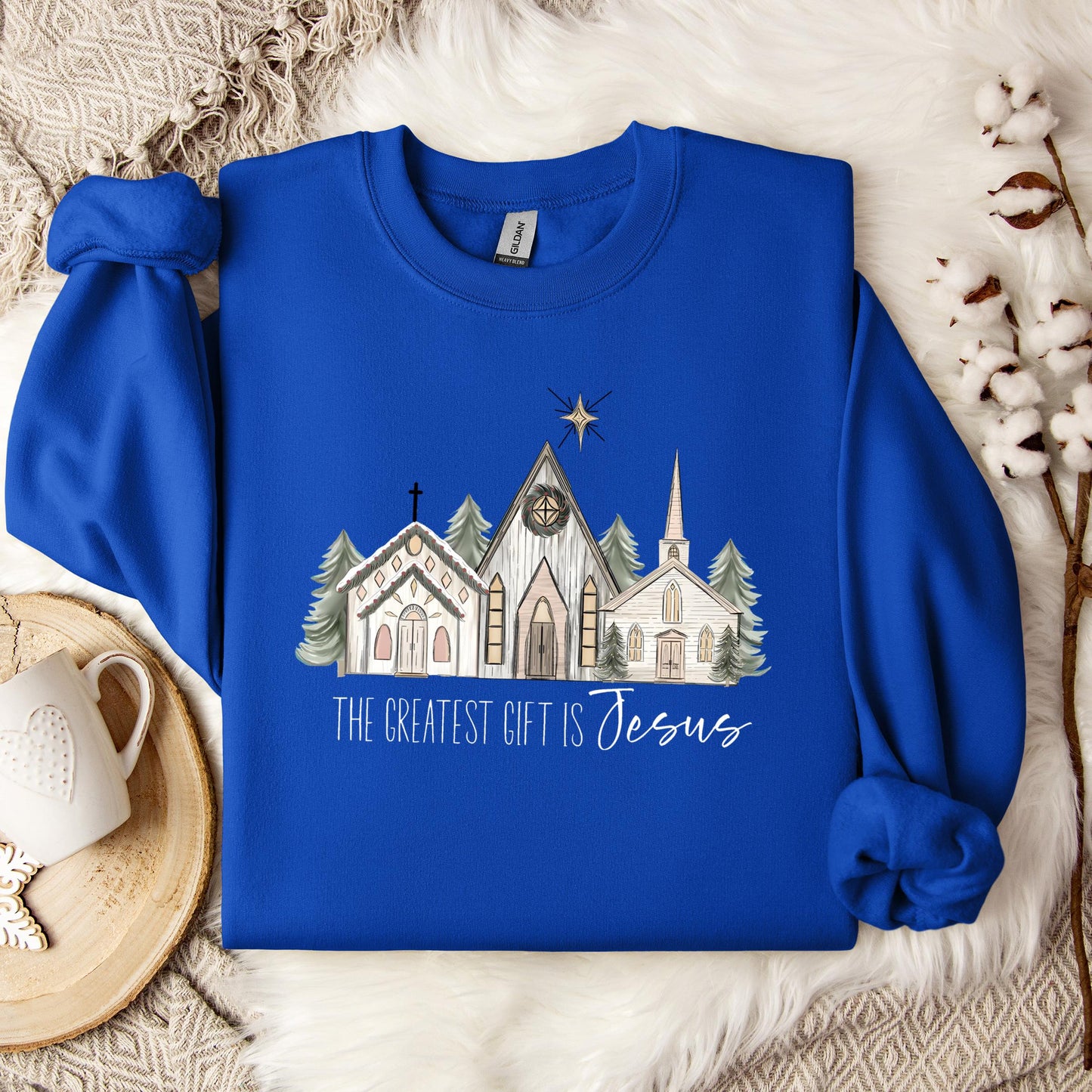 The Greatest Gift Is Jesus Sweatshirt