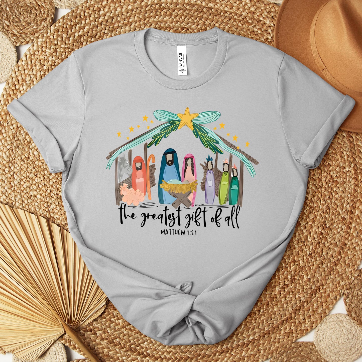 The Greatest Gift Of All Matthew 1.21 01 Premium T-shirt