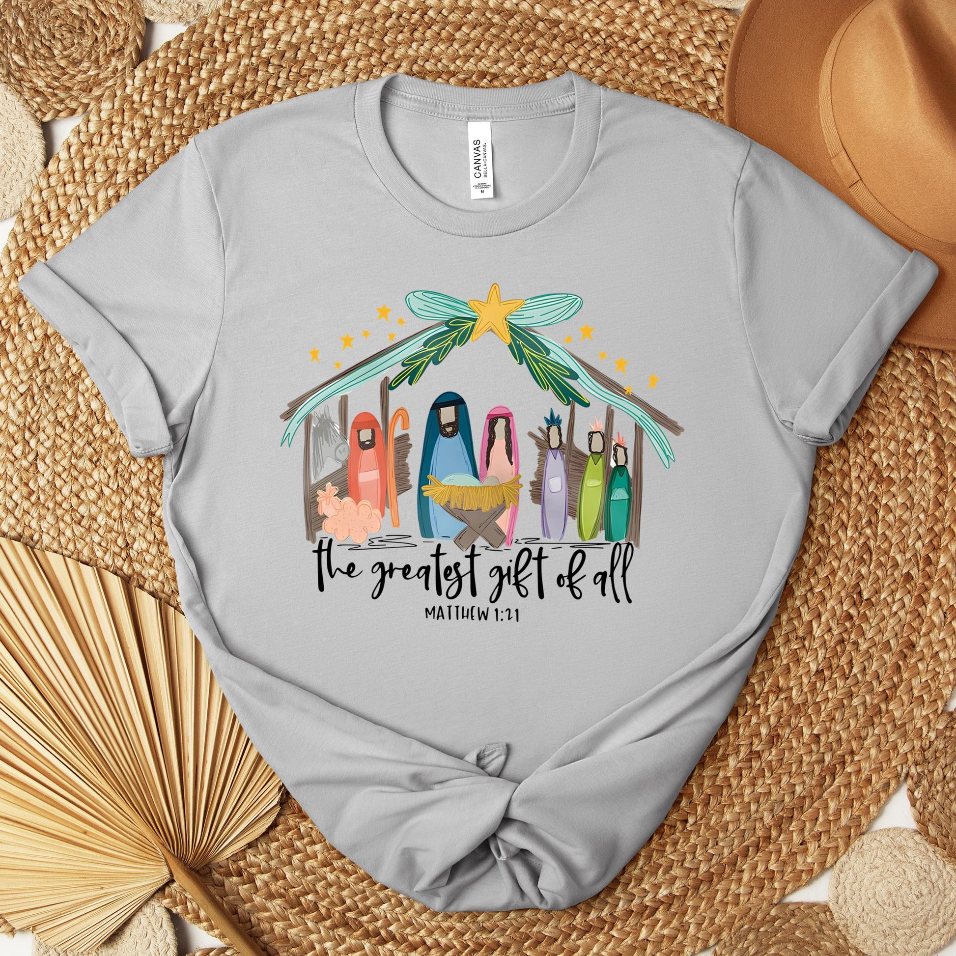 The Greatest Gift Of All Matthew 1.21 01 Premium T-shirt