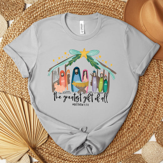 The Greatest Gift Of All Matthew 1.21 01 Premium T-shirt