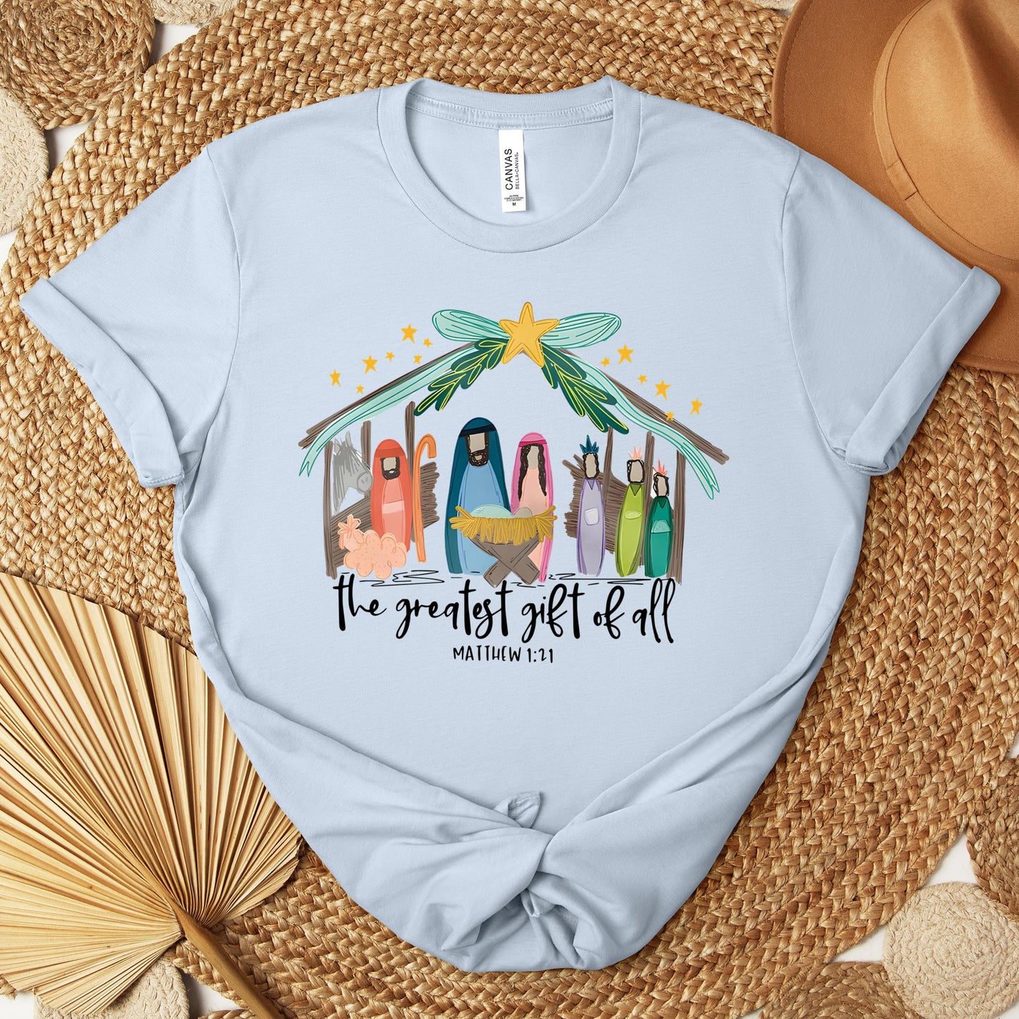 The Greatest Gift Of All Matthew 1.21 01 Premium T-shirt