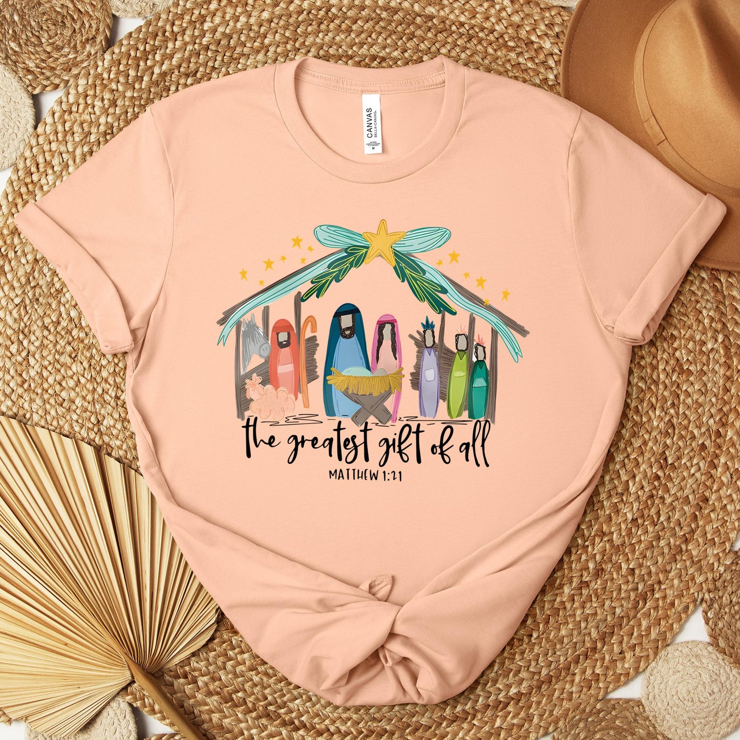 The Greatest Gift Of All Matthew 1.21 01 Premium T-shirt
