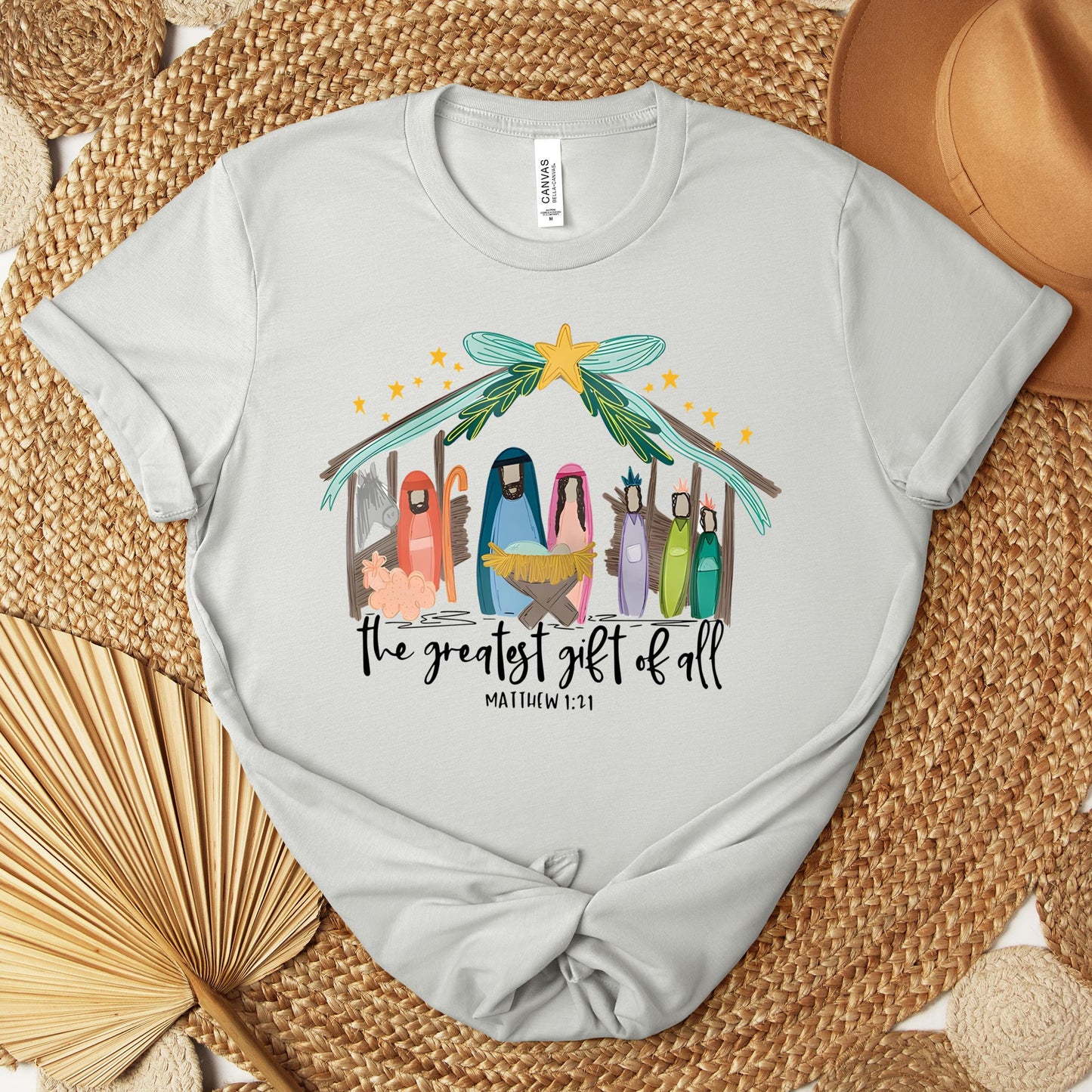 The Greatest Gift Of All Matthew 1.21 01 Premium T-shirt