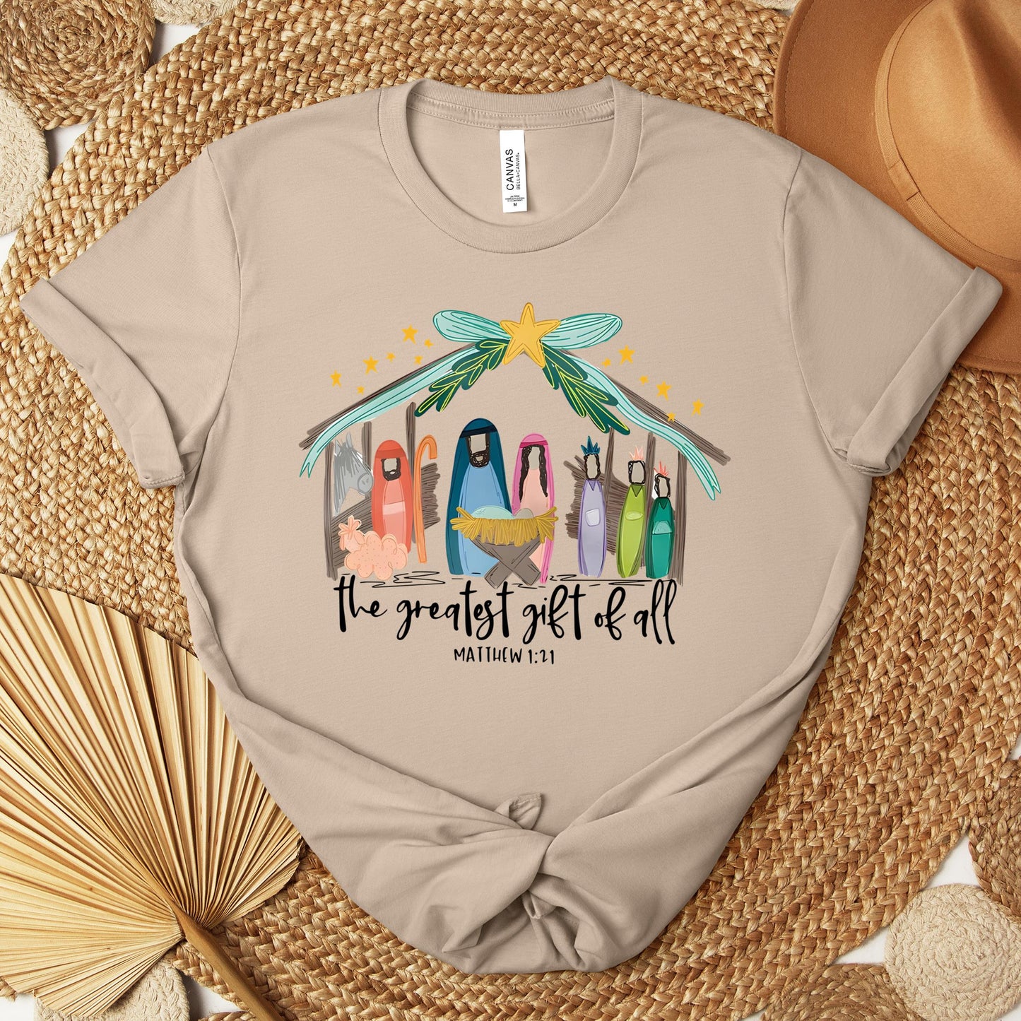 The Greatest Gift Of All Matthew 1.21 01 Premium T-shirt
