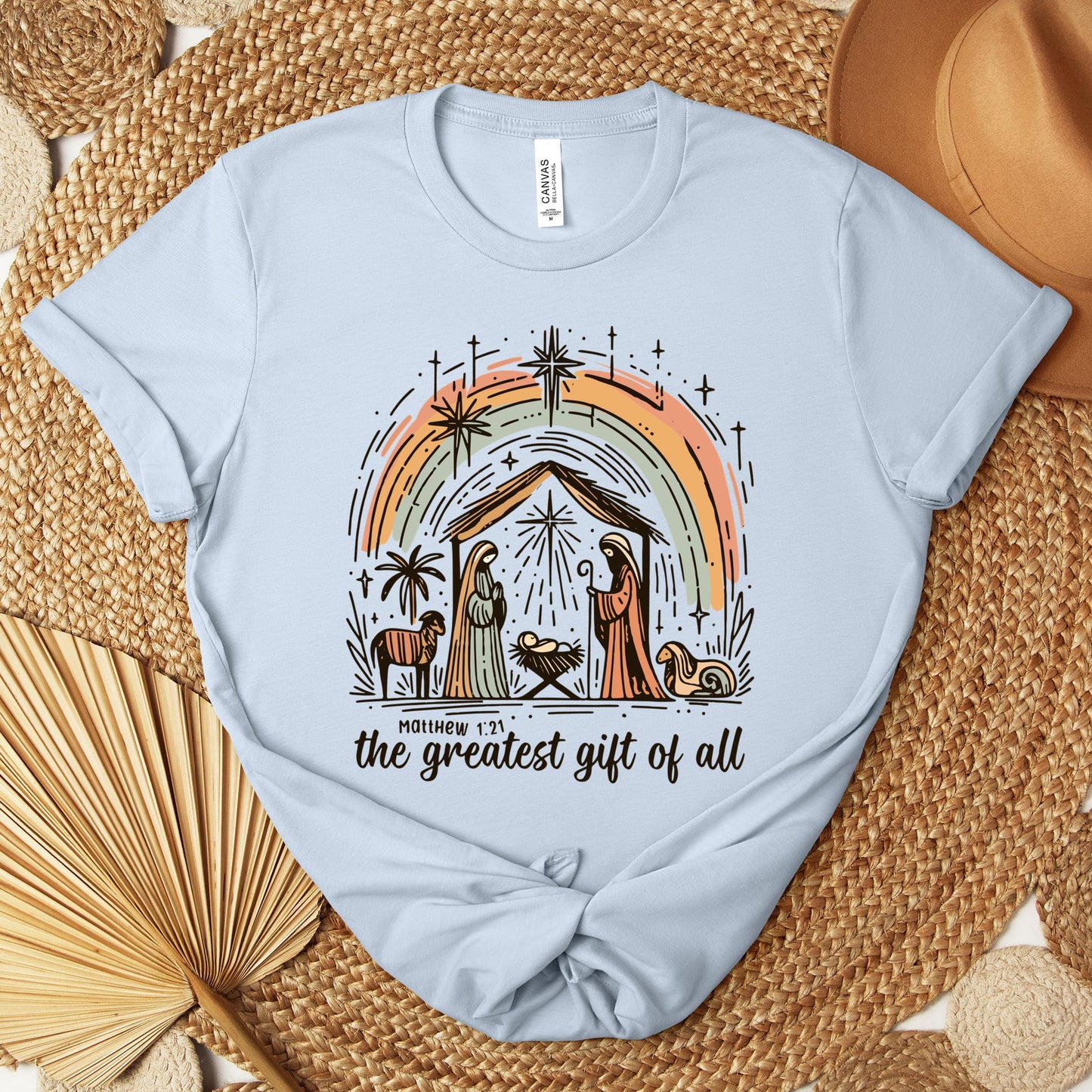 The Greatest Gift Of All Matthew 1.21 02 Premium T-shirt