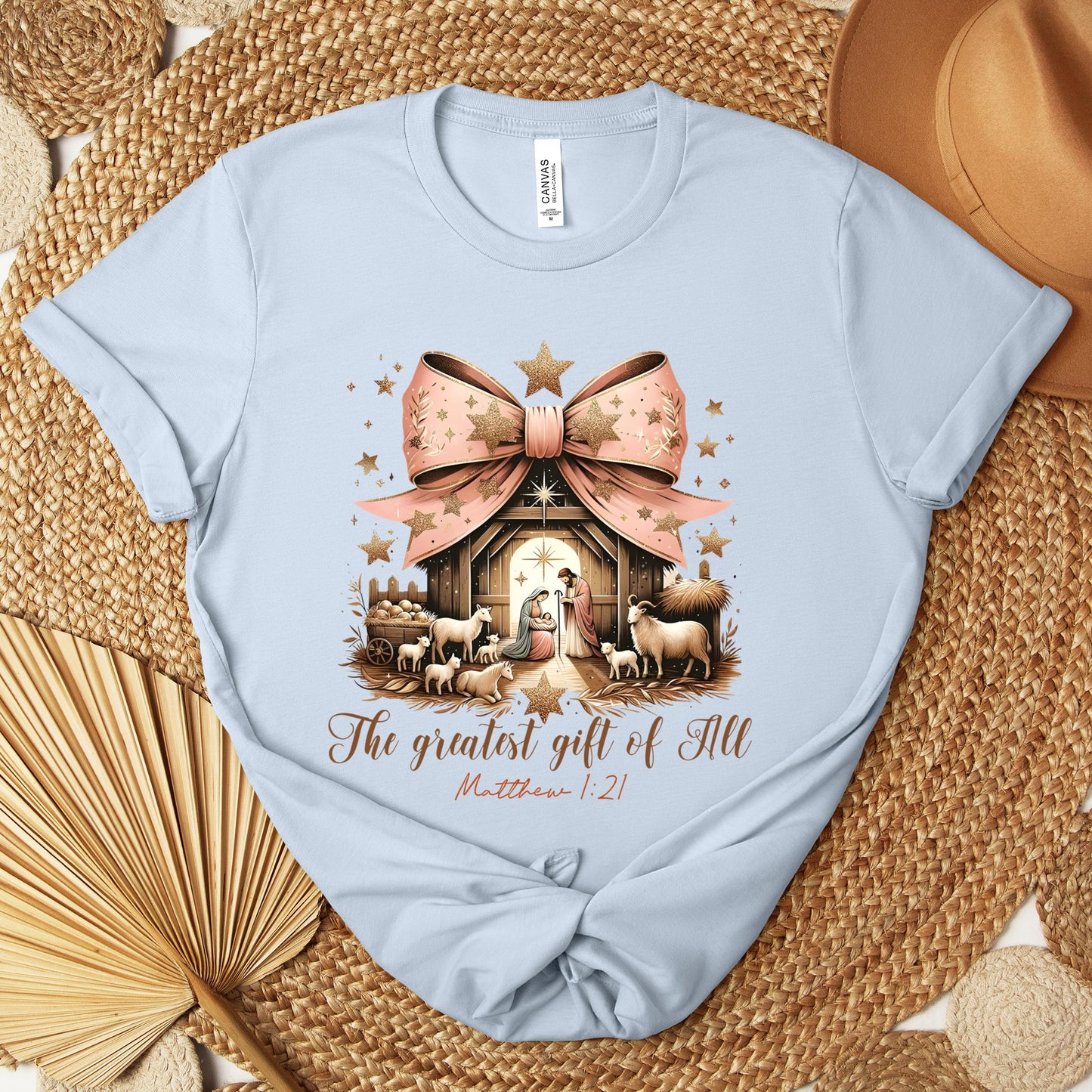 The Greatest Gift Of All Matthew 1.21 03 Premium T-shirt