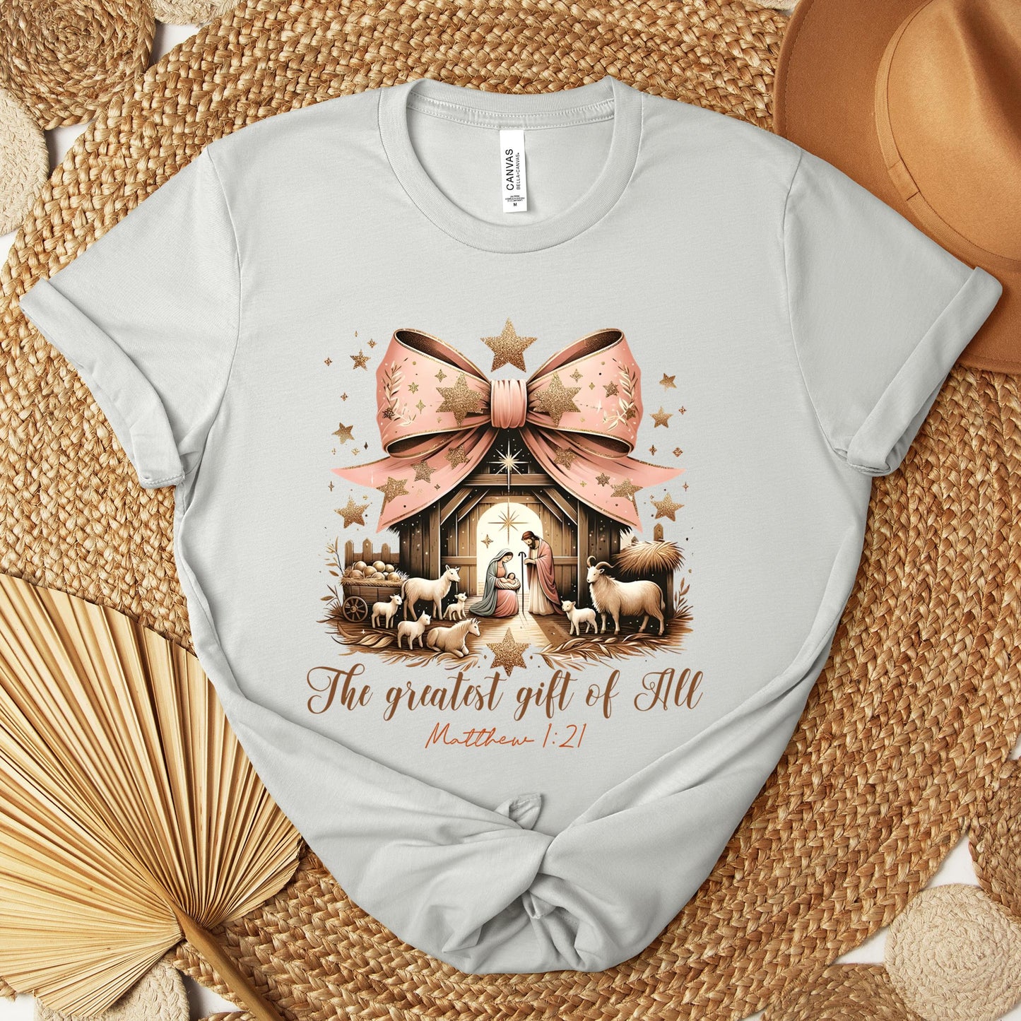 The Greatest Gift Of All Matthew 1.21 03 Premium T-shirt