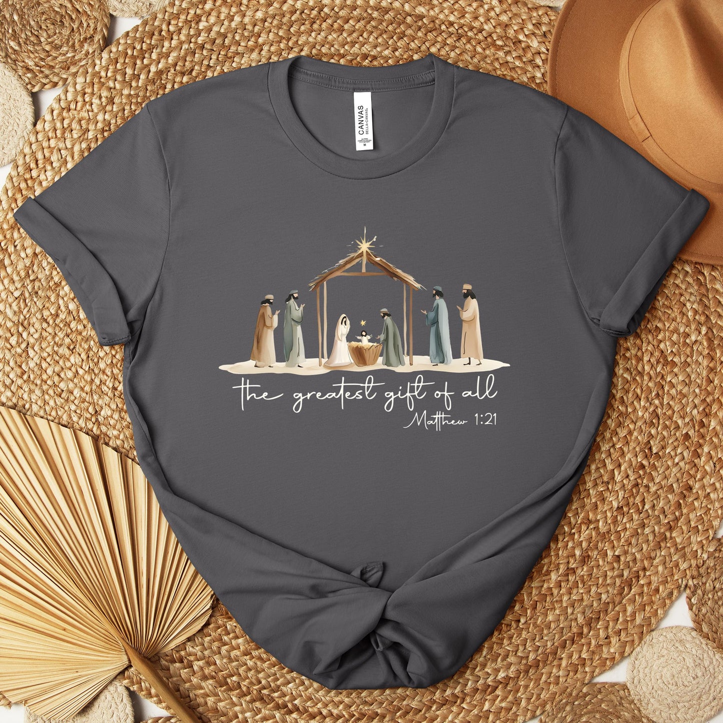 The Greatest Gift Of All Matthew 1.21 04 Premium T-shirt