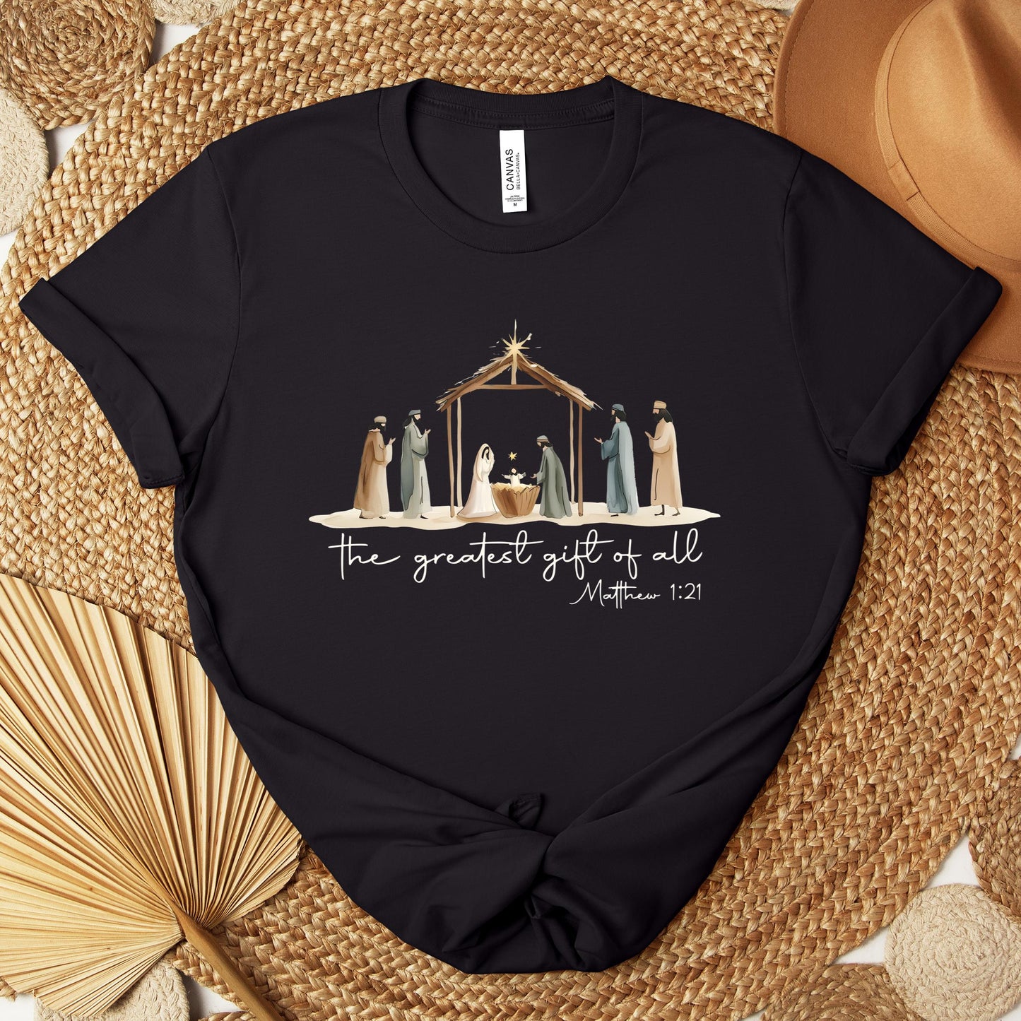 The Greatest Gift Of All Matthew 1.21 04 Premium T-shirt