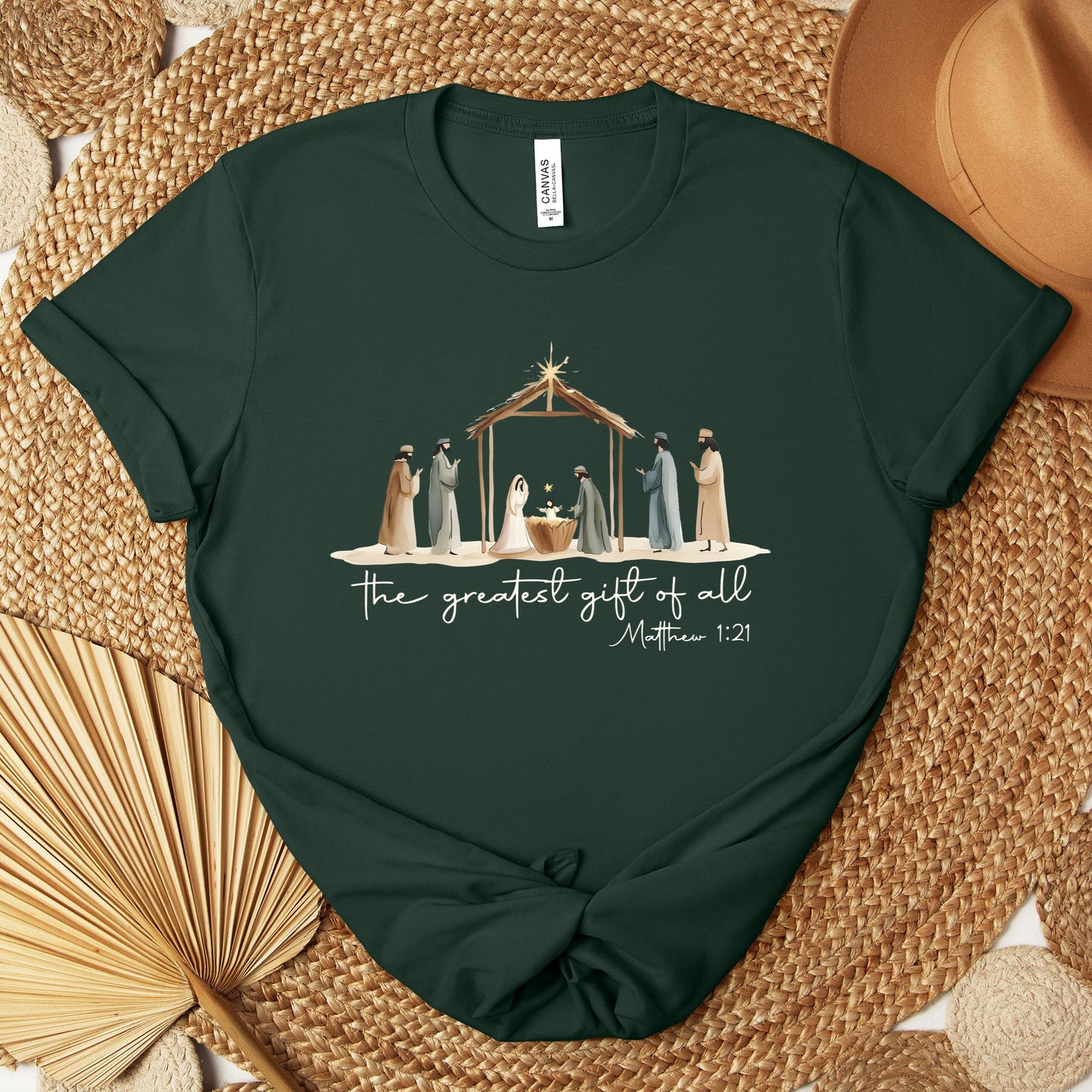 The Greatest Gift Of All Matthew 1.21 04 Premium T-shirt