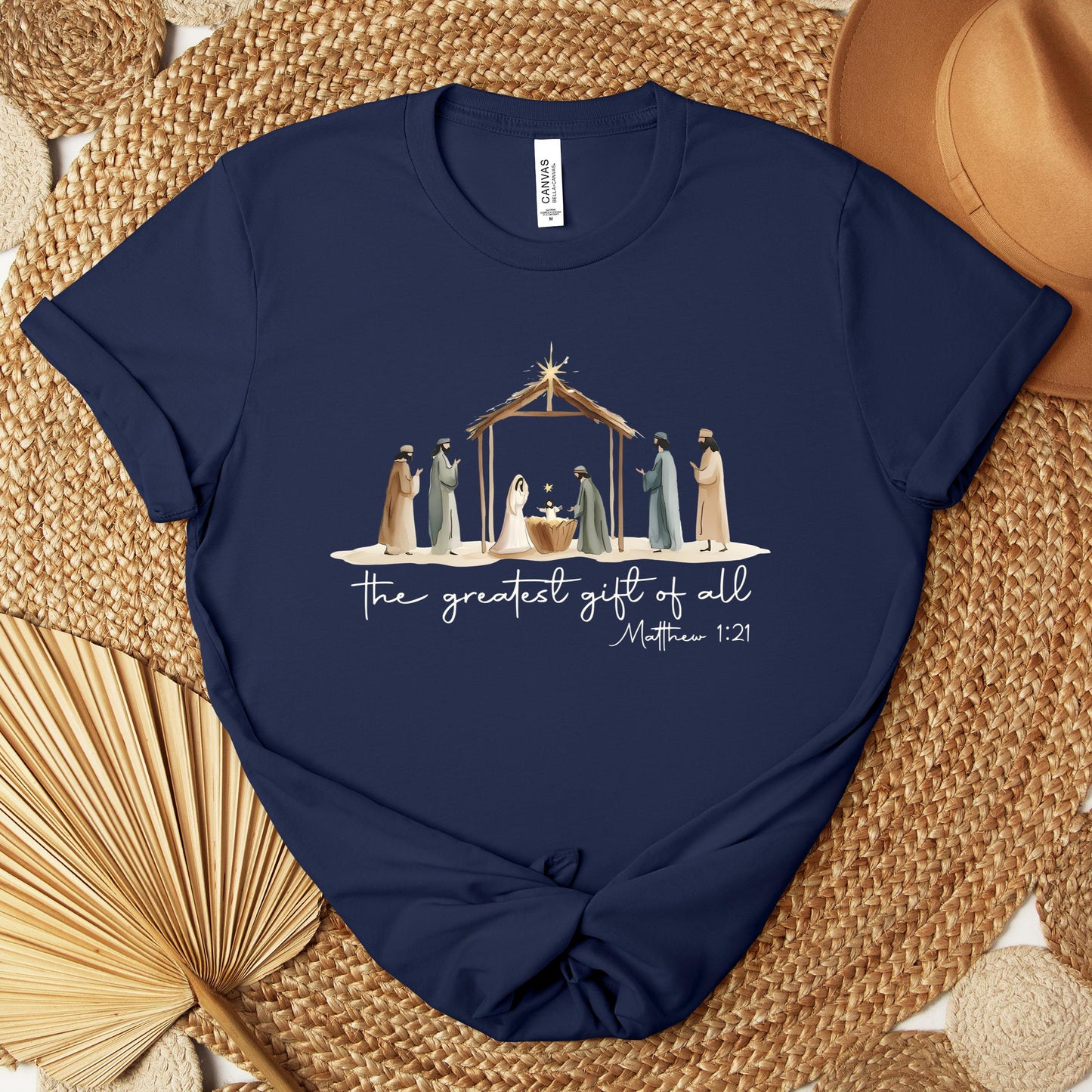 The Greatest Gift Of All Matthew 1.21 04 Premium T-shirt