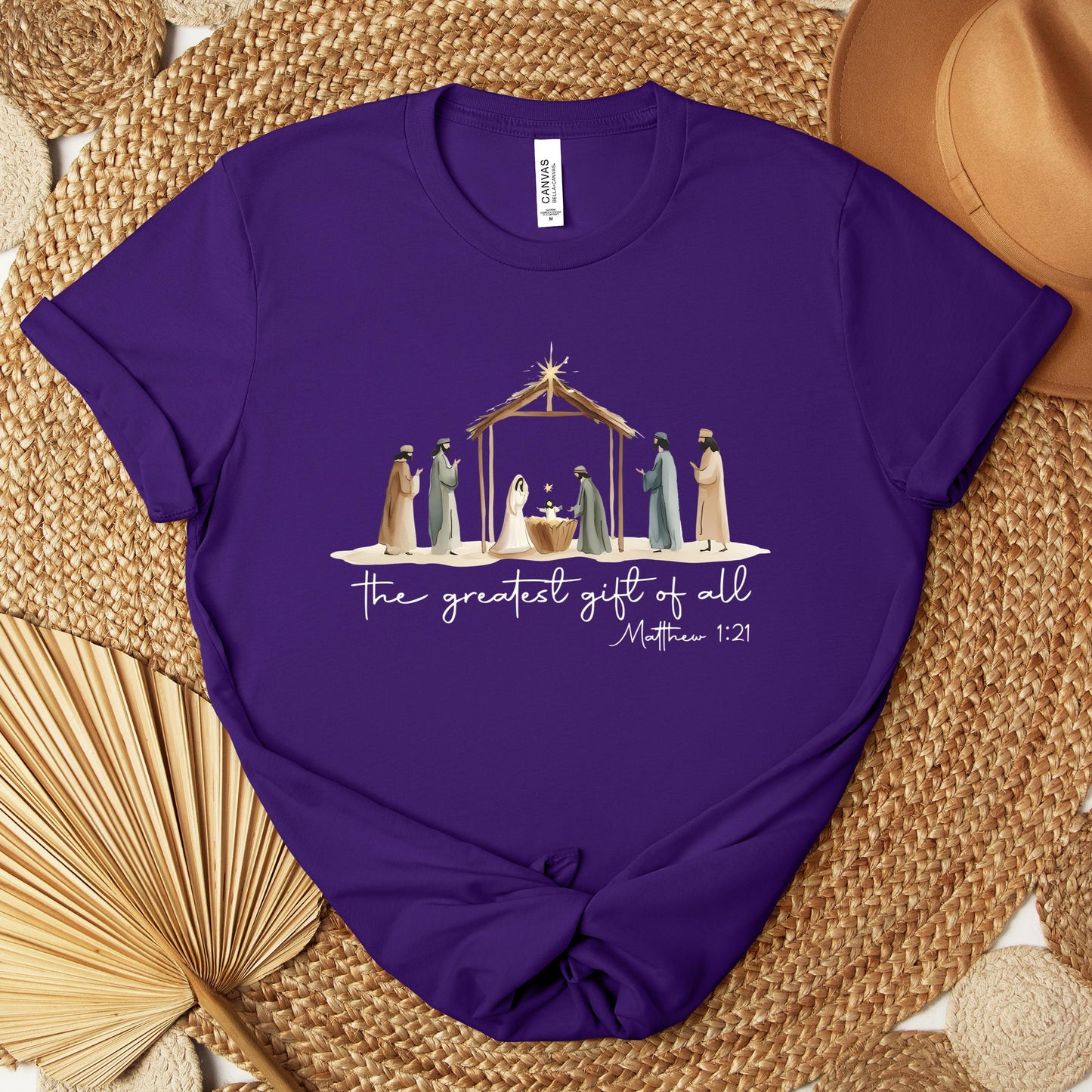 The Greatest Gift Of All Matthew 1.21 04 Premium T-shirt
