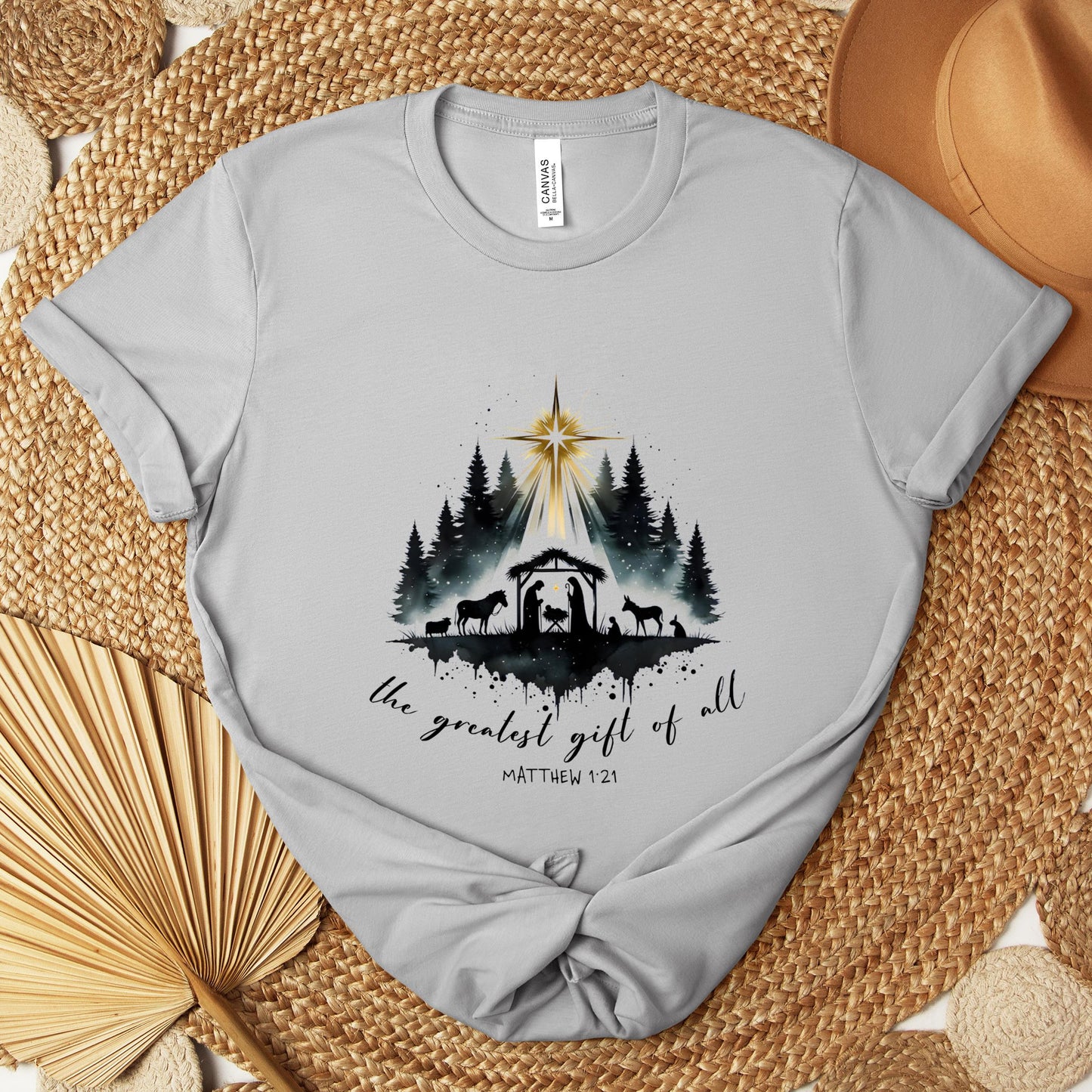 The Greatest Gift Of All Matthew 1.21 05 Premium T-shirt
