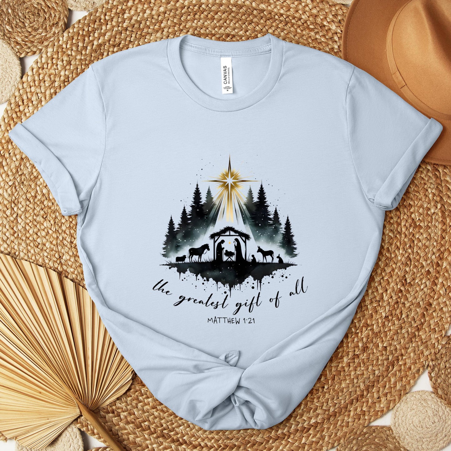 The Greatest Gift Of All Matthew 1.21 05 Premium T-shirt