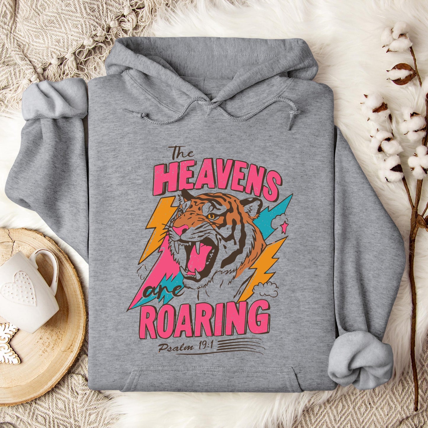 The Heavens Are Roaring Psalm 19.1 Hoodie