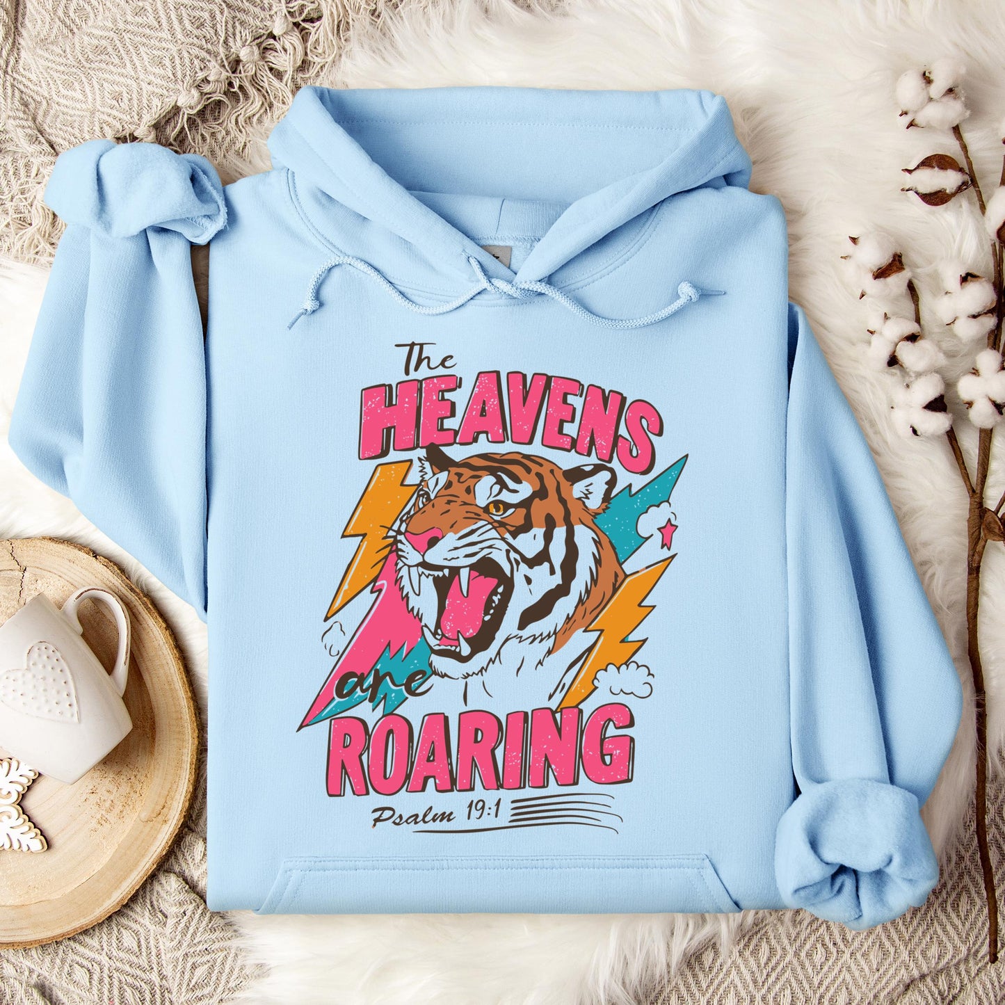 The Heavens Are Roaring Psalm 19.1 Hoodie