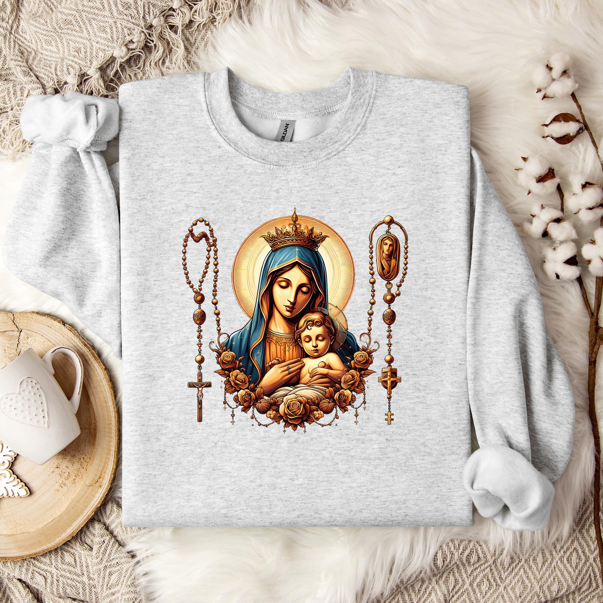 The Holy Virgin Mary 01 Sweatshirt