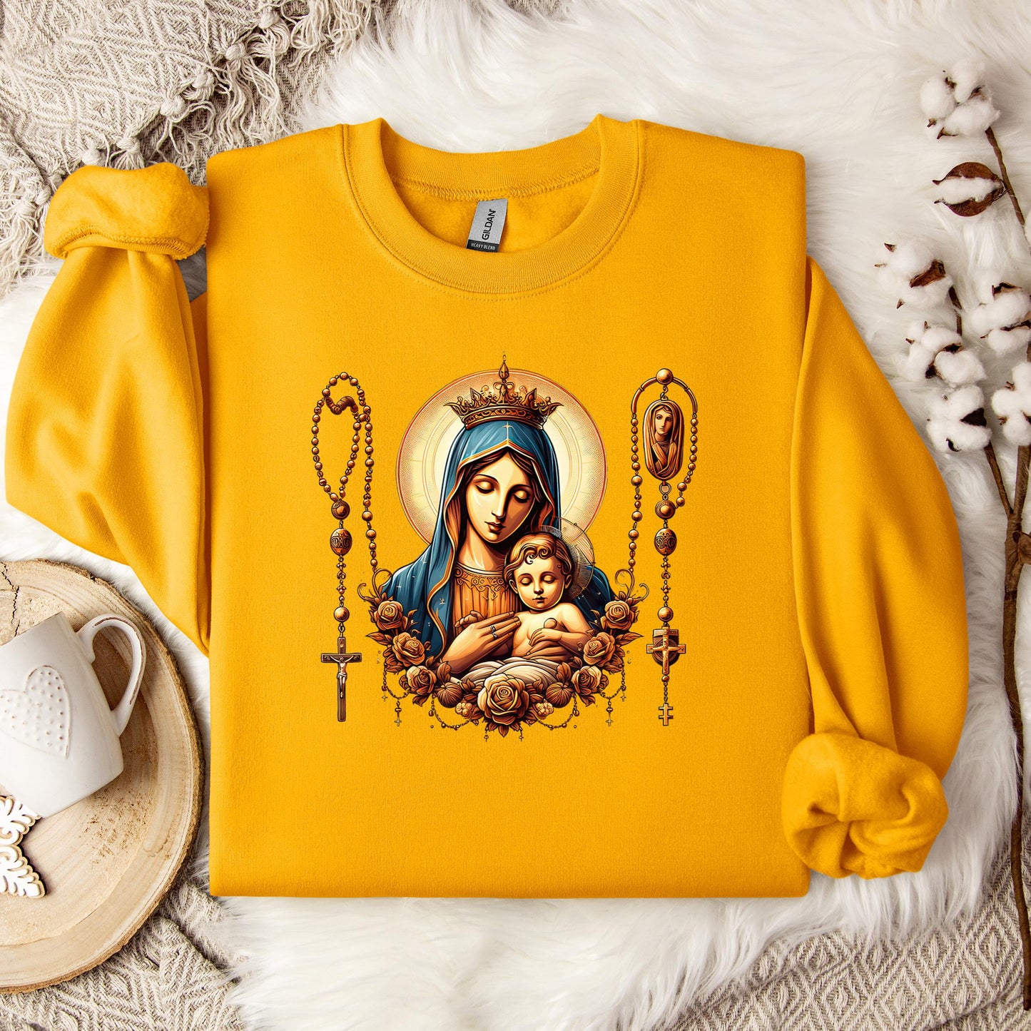 The Holy Virgin Mary 01 Sweatshirt
