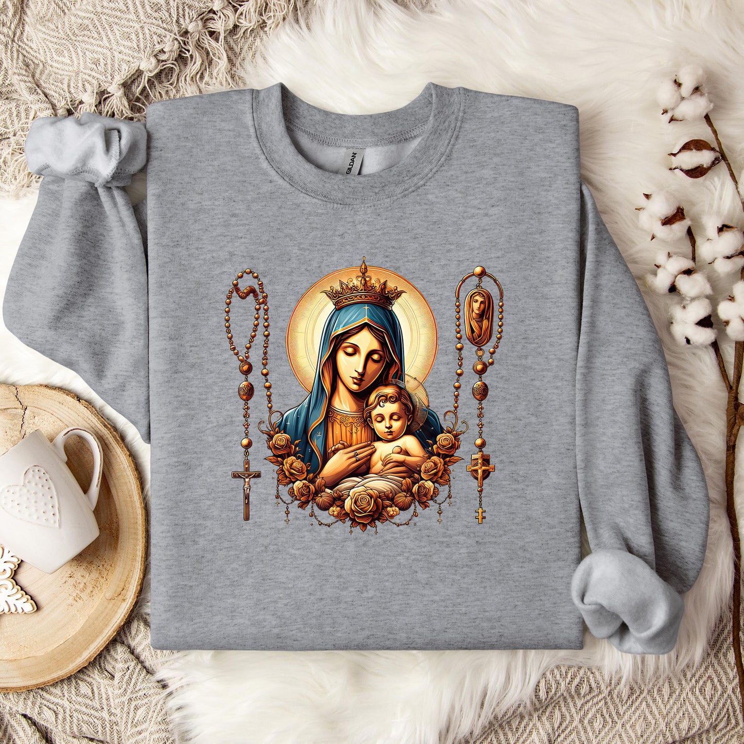 The Holy Virgin Mary 01 Sweatshirt