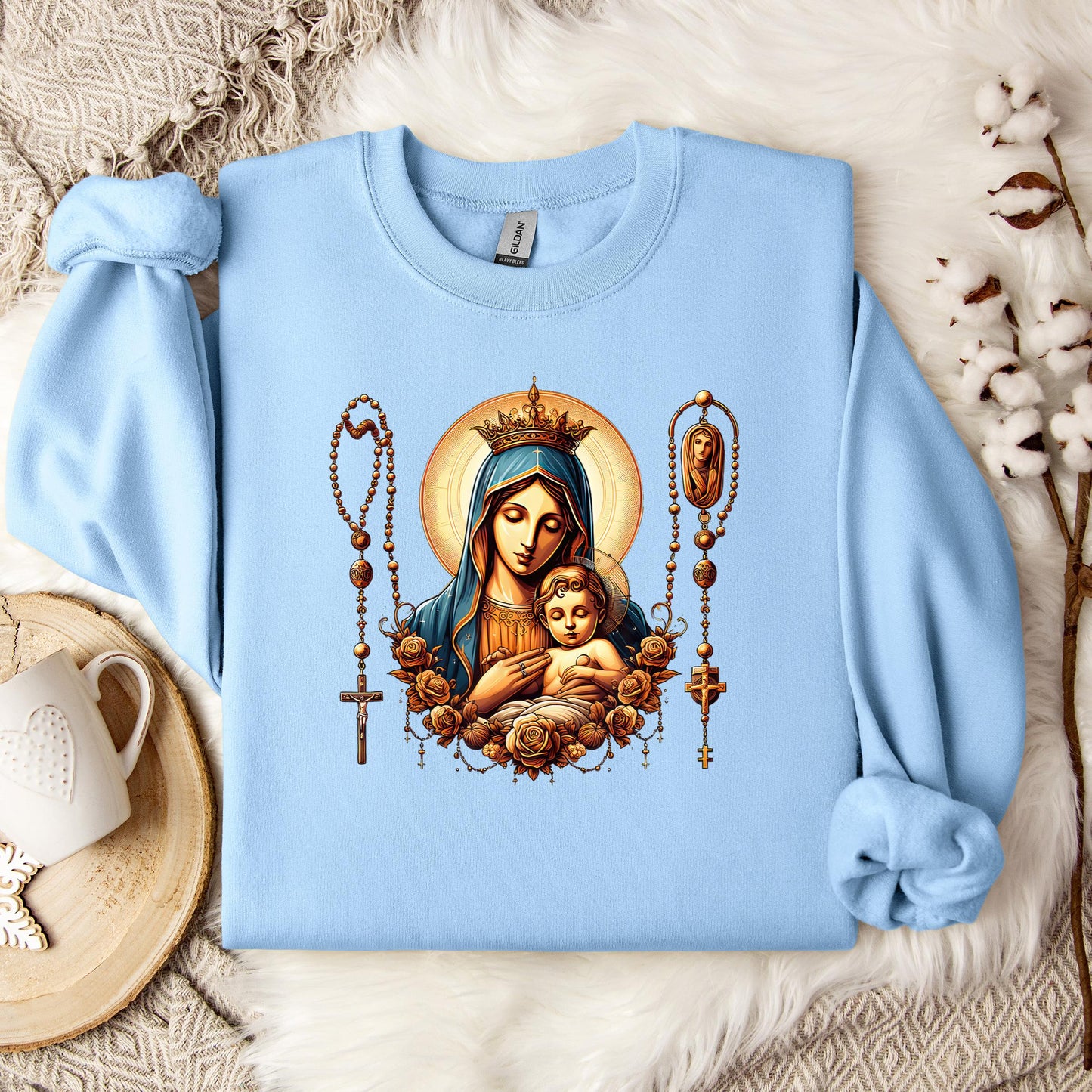 The Holy Virgin Mary 01 Sweatshirt