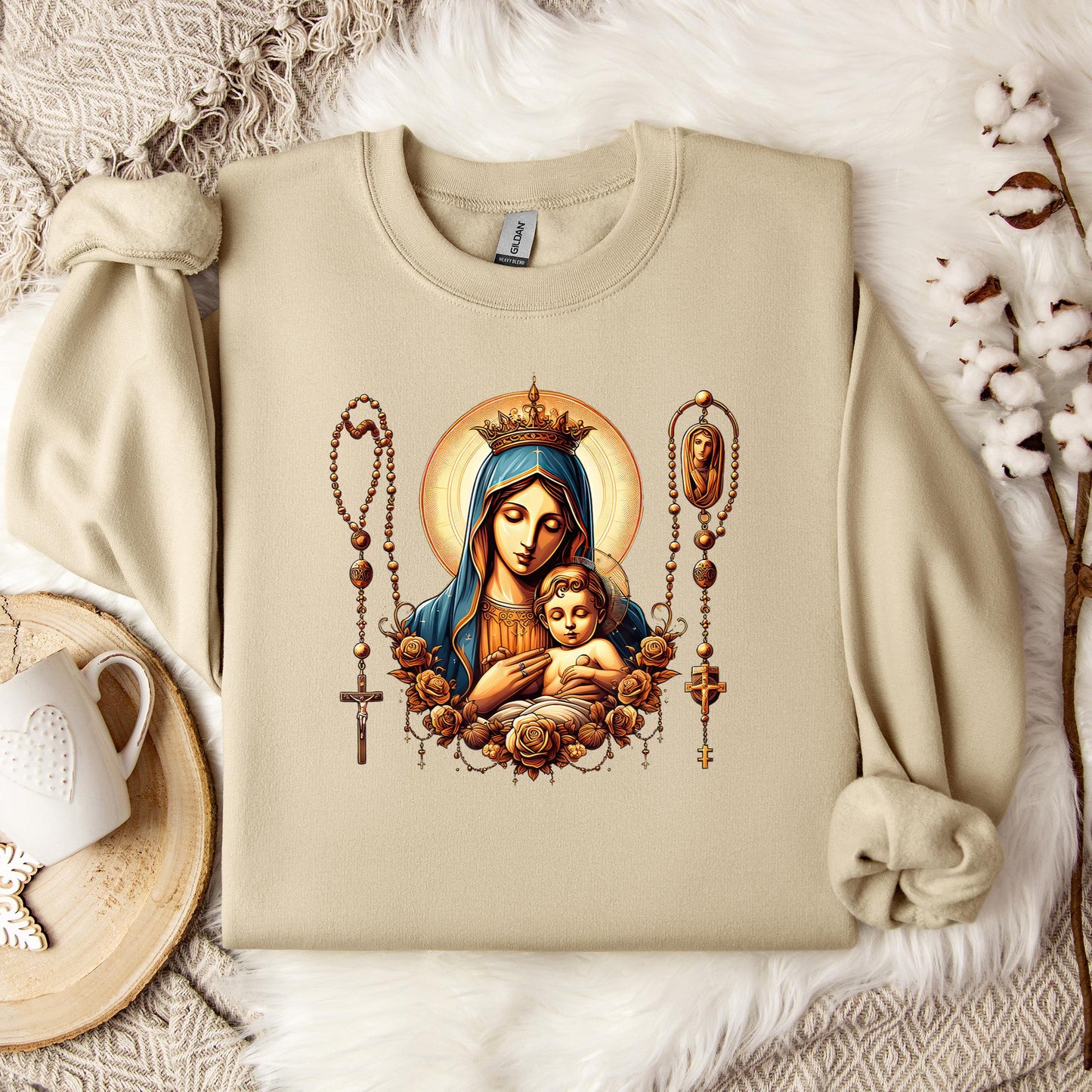 The Holy Virgin Mary 01 Sweatshirt