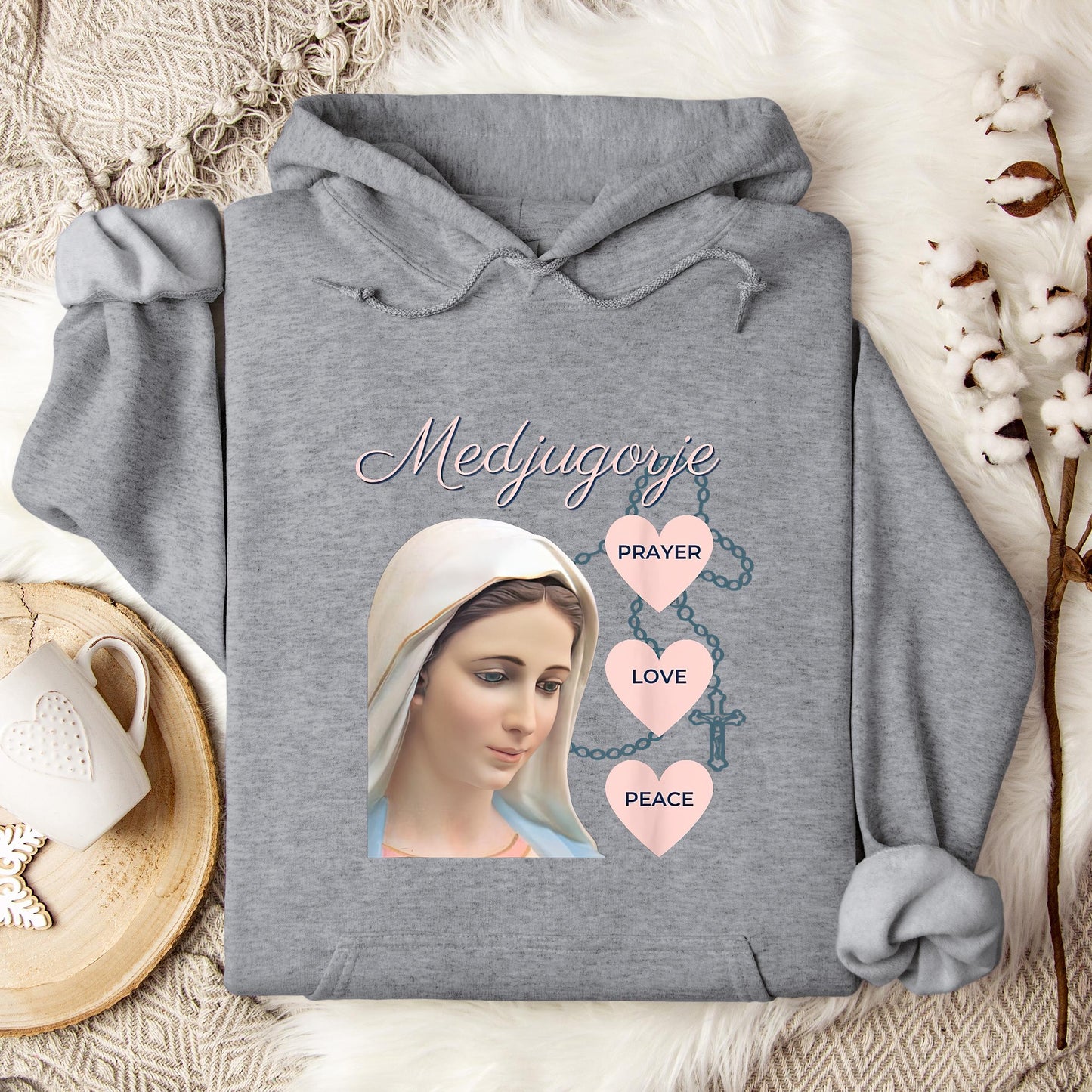 The Holy Virgin Mary 02 Hoodie