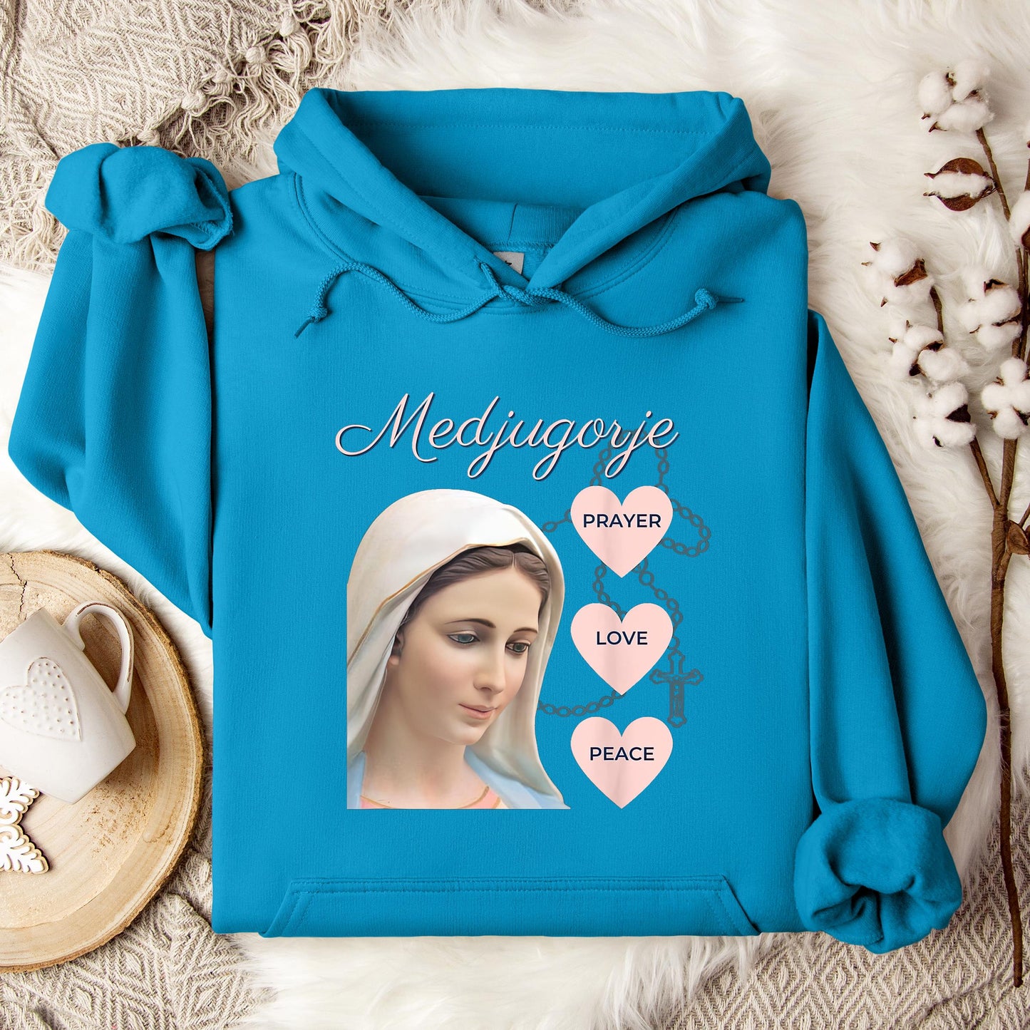 The Holy Virgin Mary 02 Hoodie