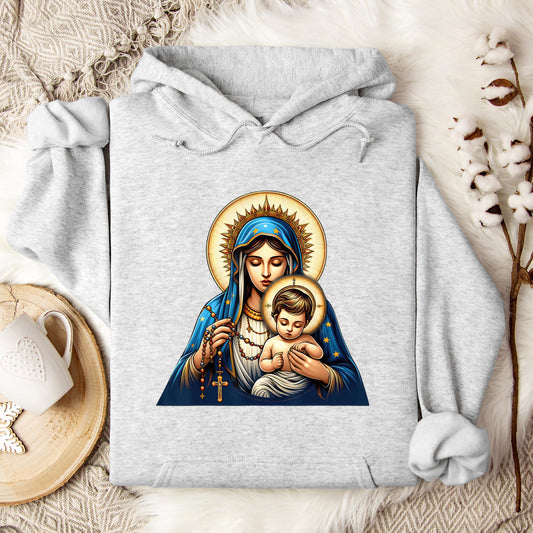 The Holy Virgin Mary 03 Hoodie