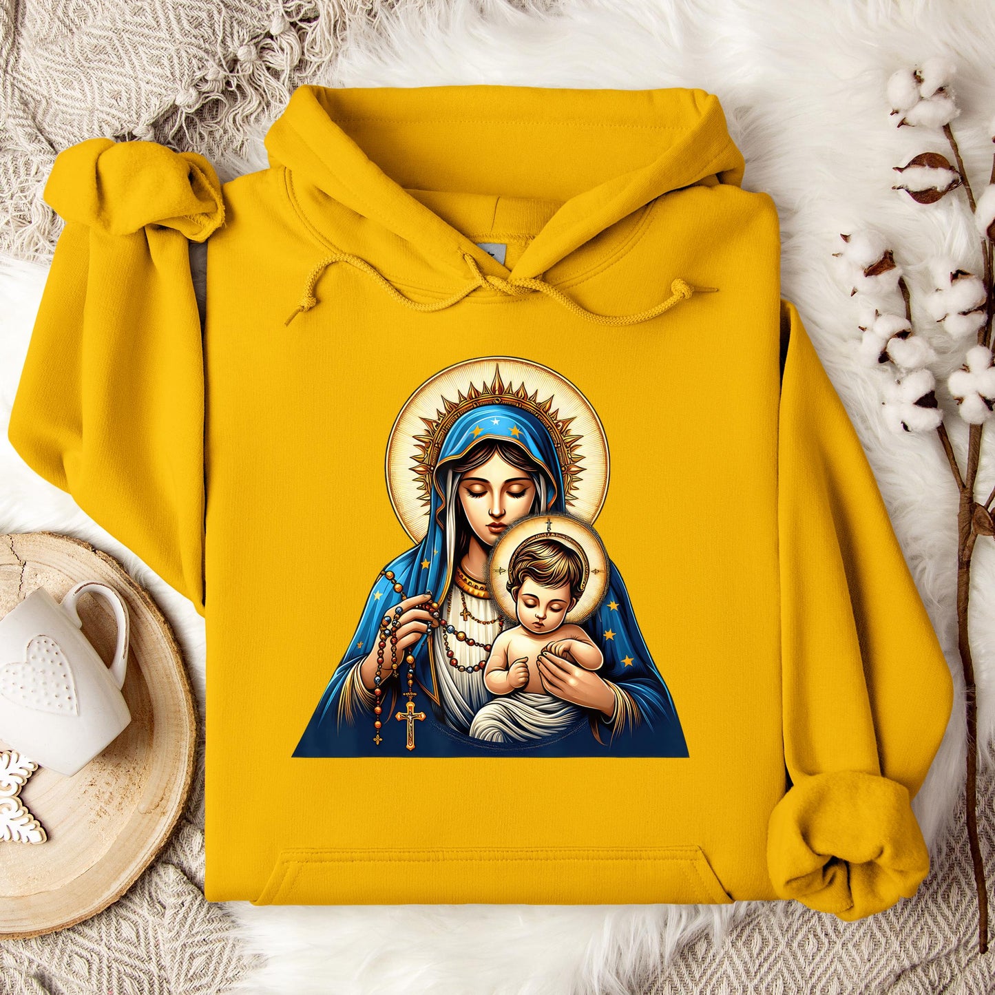 The Holy Virgin Mary 03 Hoodie