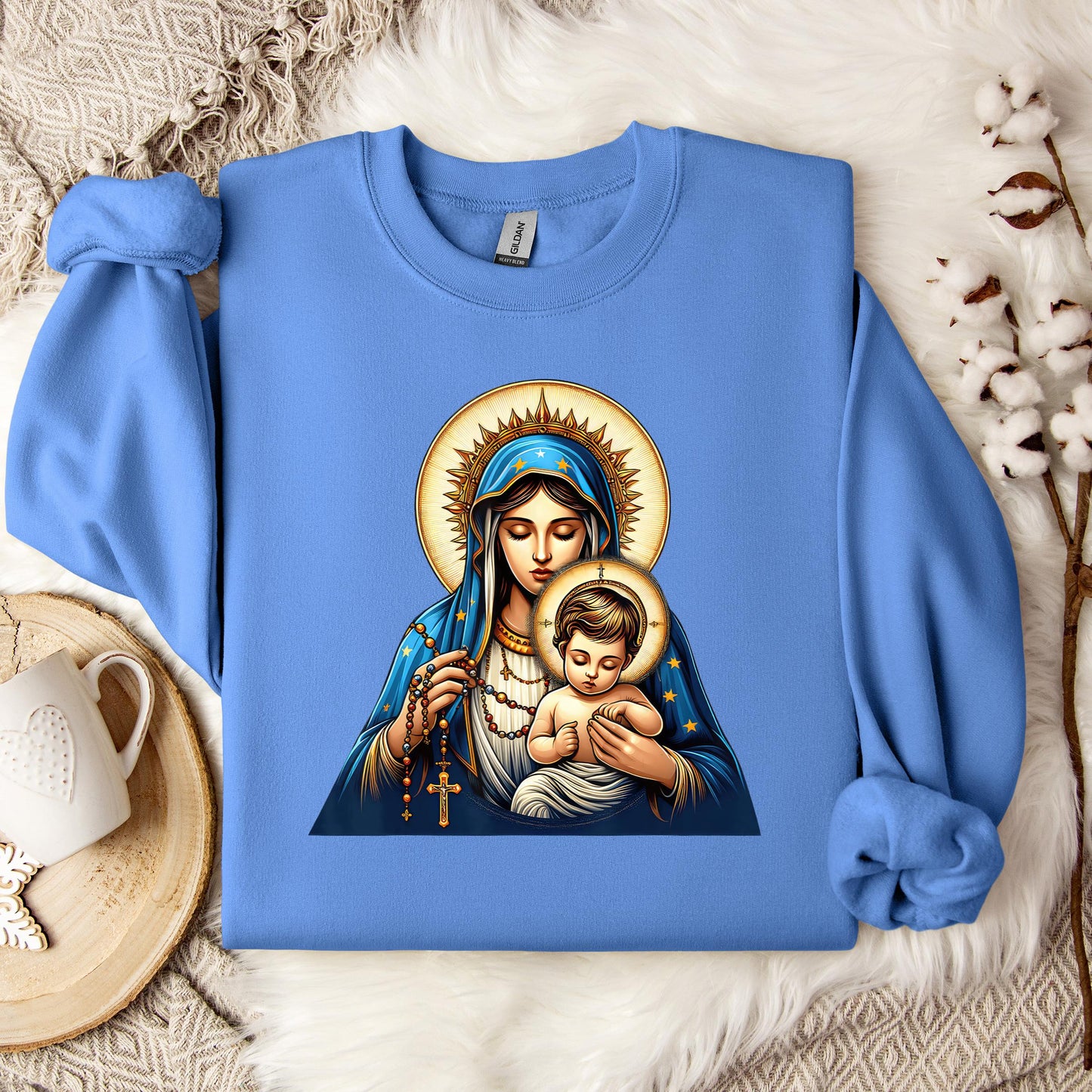 The Holy Virgin Mary 03 Sweatshirt