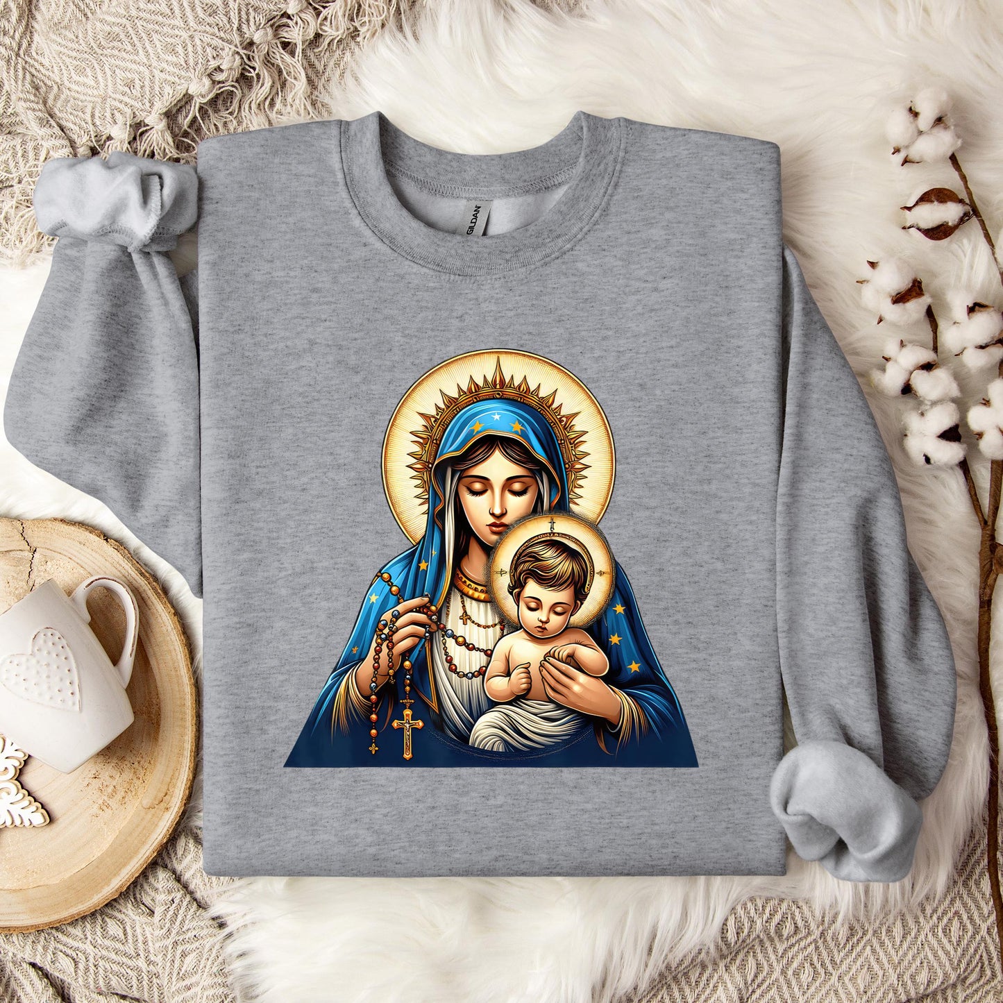 The Holy Virgin Mary 03 Sweatshirt